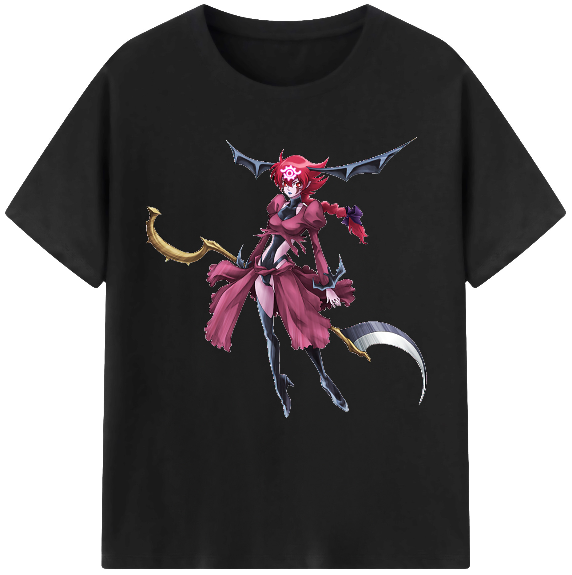 （画像用） 遊☆戯☆王 Yu-Gi-Oh! レディースカジュアルプリントTシャツ（綿100％）