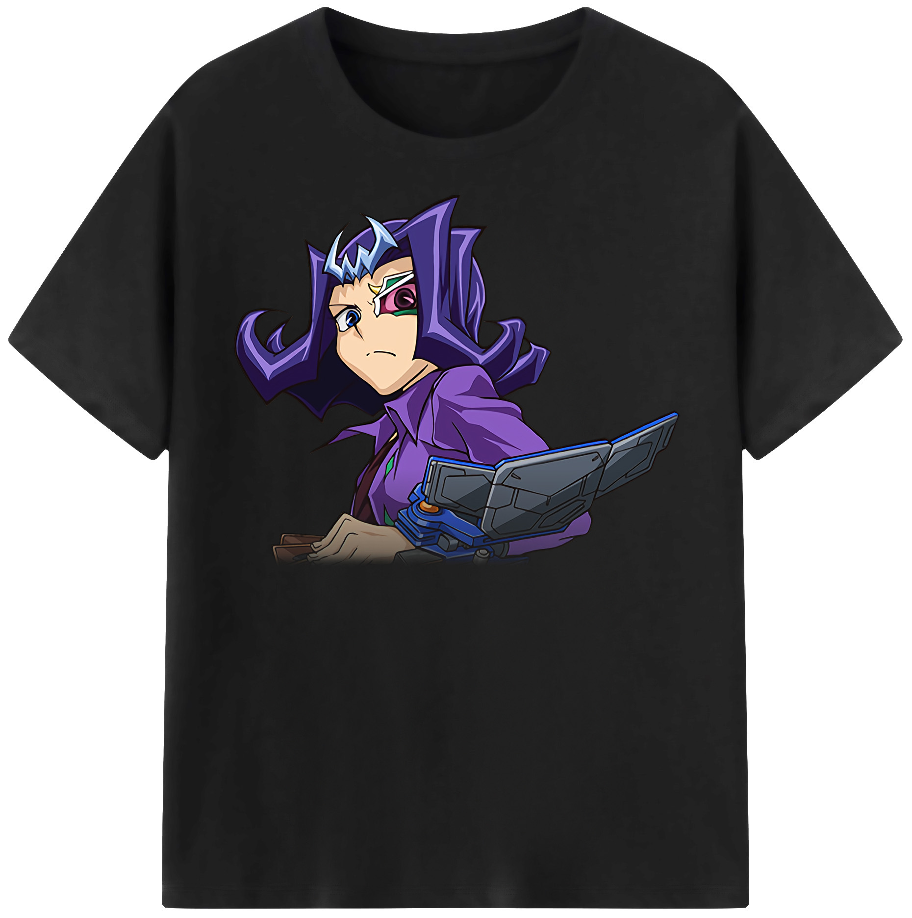 （画像用） 遊☆戯☆王 Yu-Gi-Oh! レディースカジュアルプリントTシャツ（綿100％）