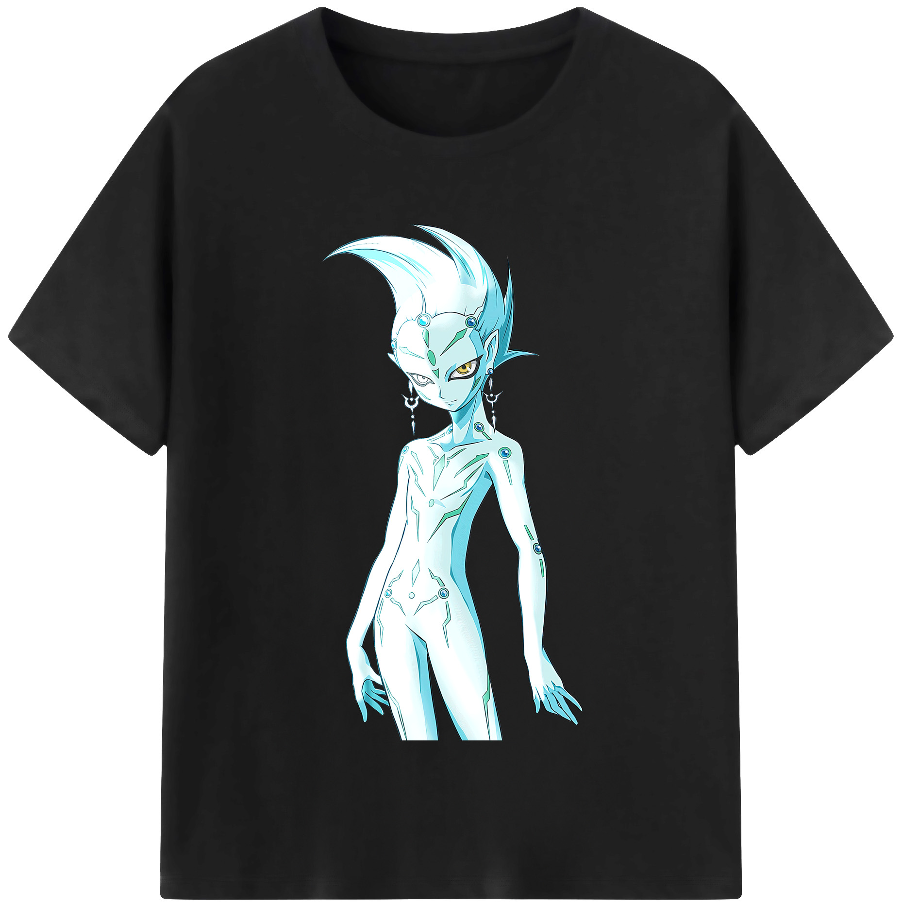 （画像用） 遊☆戯☆王 Yu-Gi-Oh! レディースカジュアルプリントTシャツ（綿100％）
