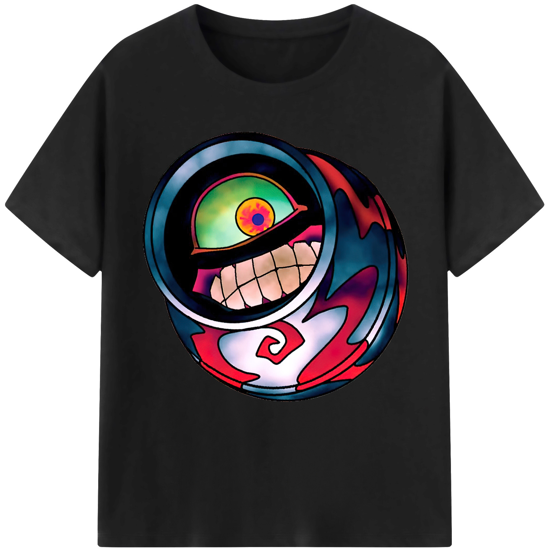 （画像用） 遊☆戯☆王 Yu-Gi-Oh! レディースカジュアルプリントTシャツ（綿100％）