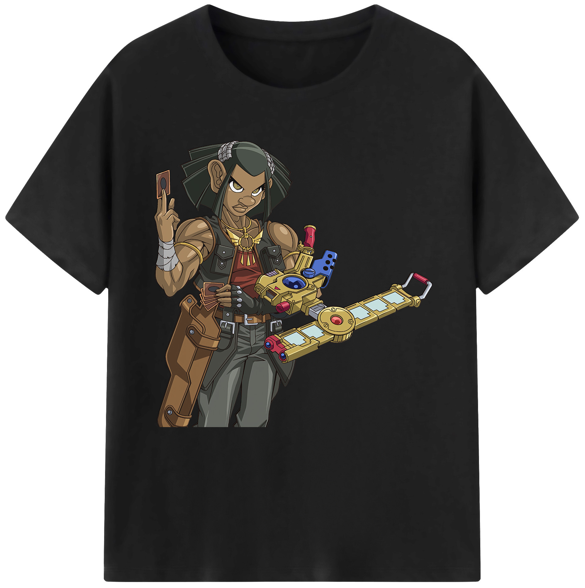 （画像用） 遊☆戯☆王 Yu-Gi-Oh! レディースカジュアルプリントTシャツ（綿100％）