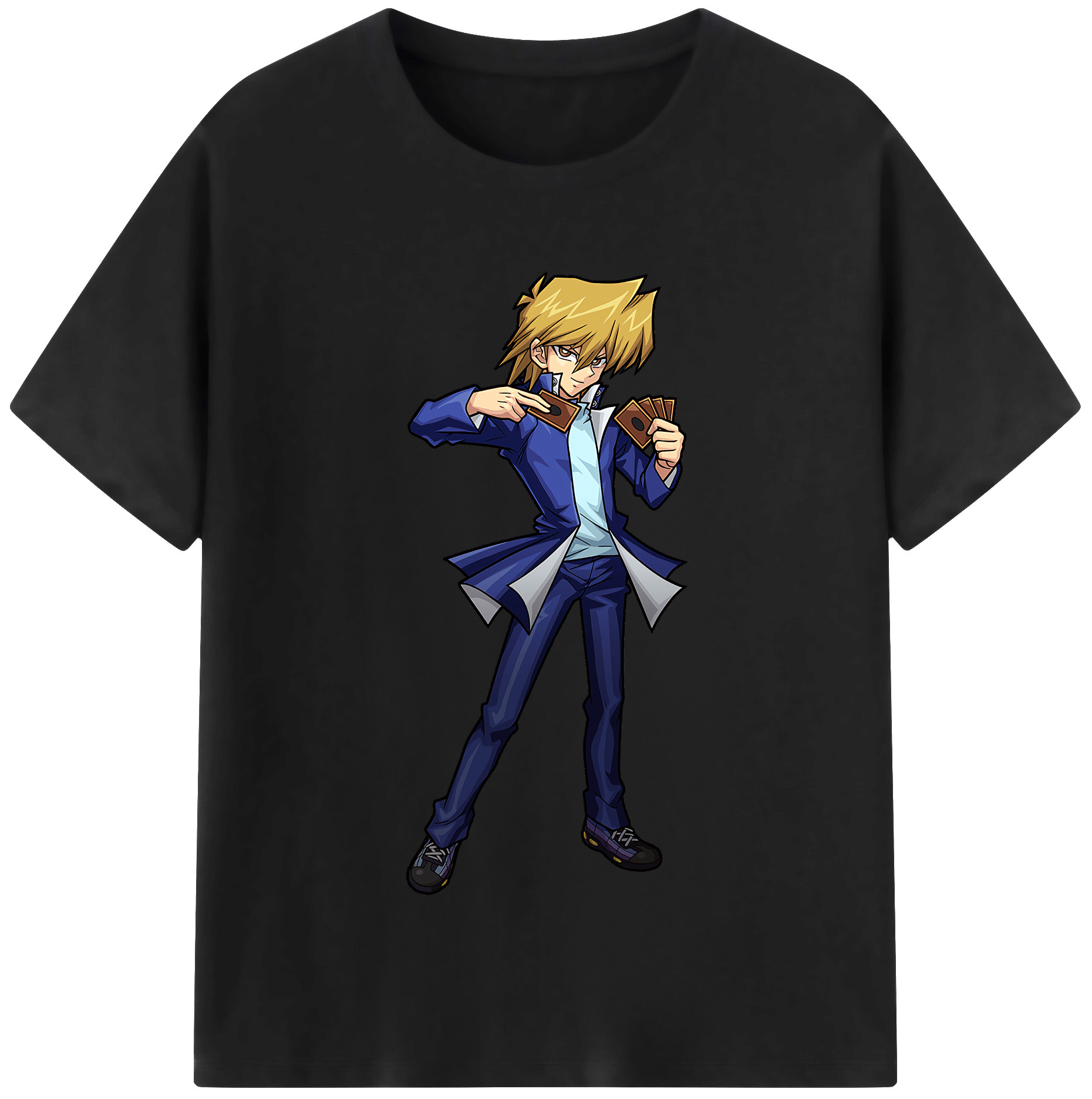 （画像用） 遊☆戯☆王 Yu-Gi-Oh! レディースカジュアルプリントTシャツ（綿100％）