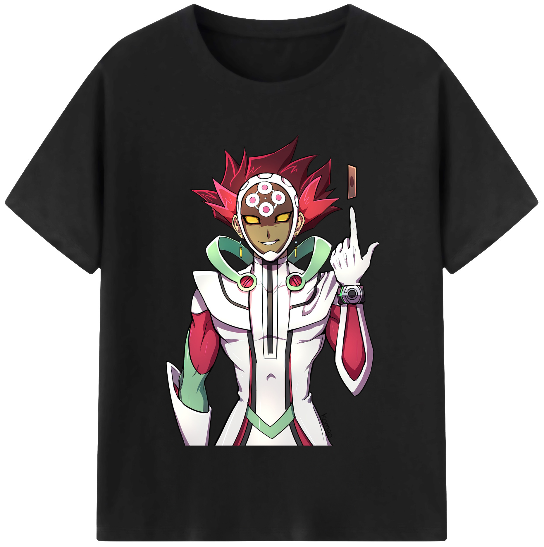 （画像用） 遊☆戯☆王 Yu-Gi-Oh! レディースカジュアルプリントTシャツ（綿100％）
