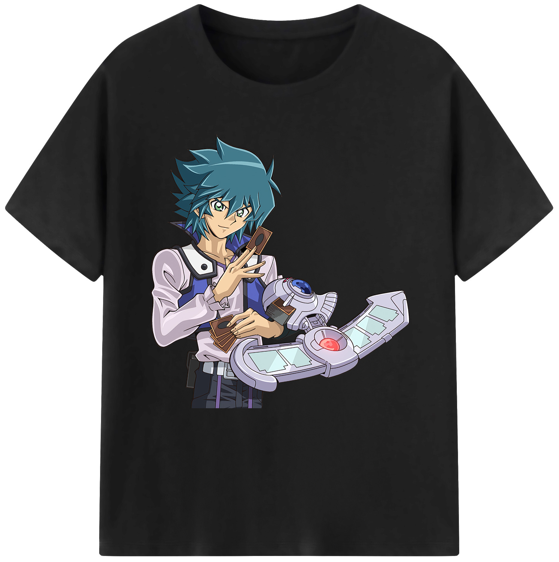 （画像用） 遊☆戯☆王 Yu-Gi-Oh! レディースカジュアルプリントTシャツ（綿100％）