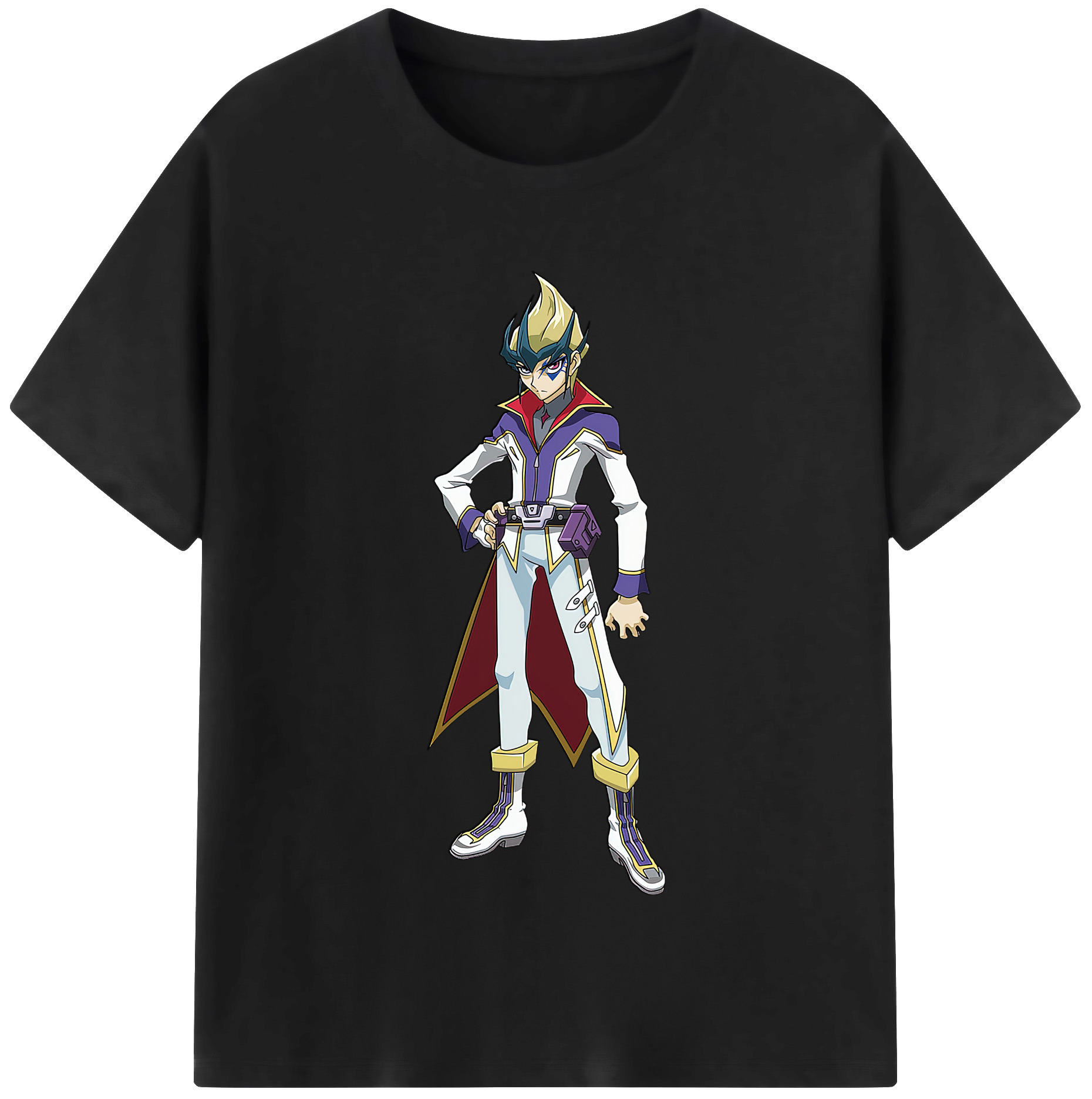 （画像用） 遊☆戯☆王 Yu-Gi-Oh! レディースカジュアルプリントTシャツ（綿100％）