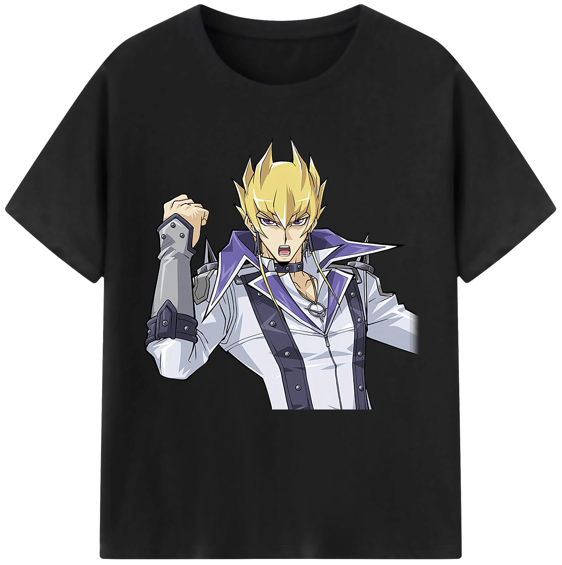 （画像用） 遊☆戯☆王 Yu-Gi-Oh! レディースカジュアルプリントTシャツ（綿100％）