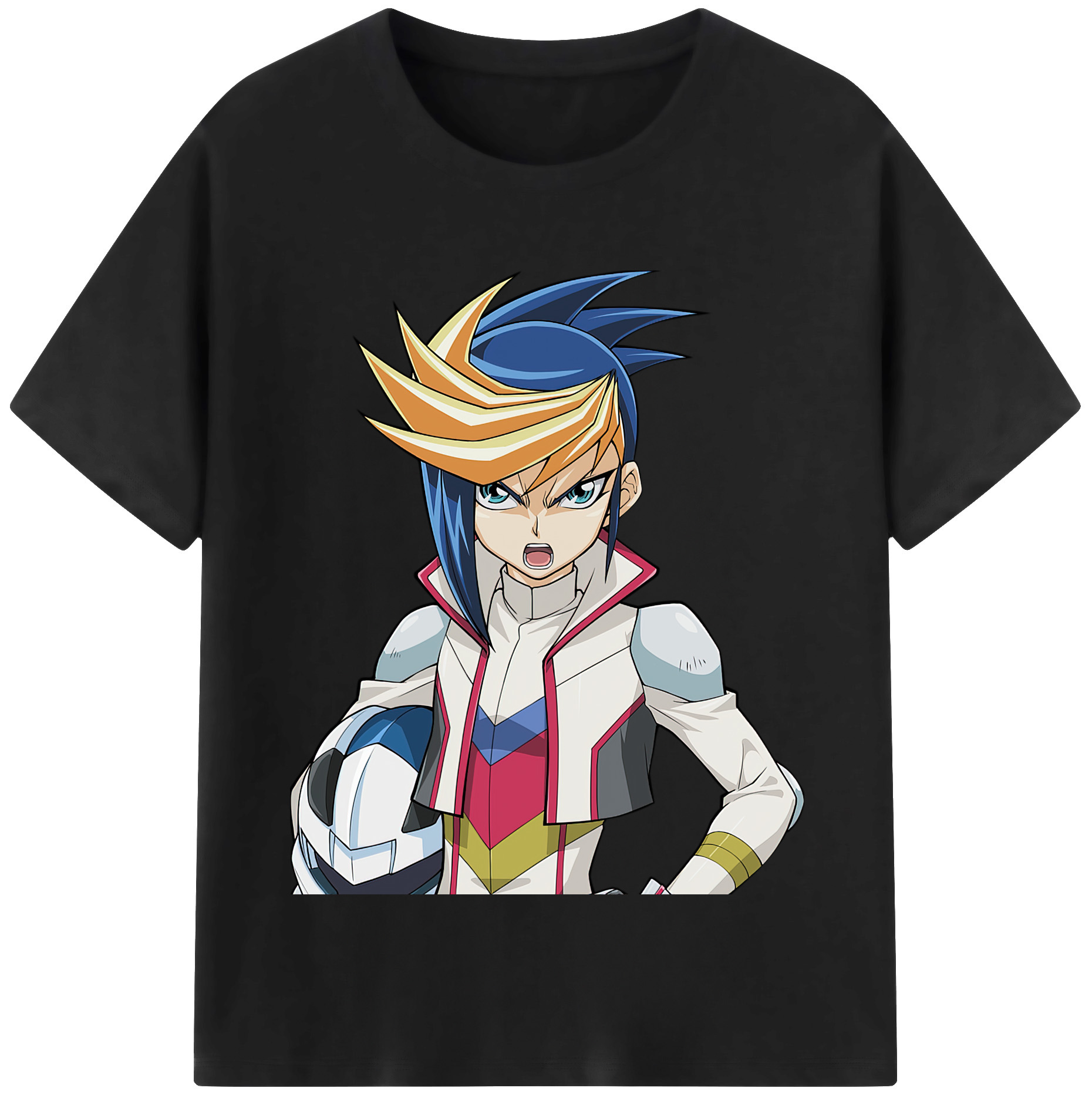 （画像用） 遊☆戯☆王 Yu-Gi-Oh! レディースカジュアルプリントTシャツ（綿100％）
