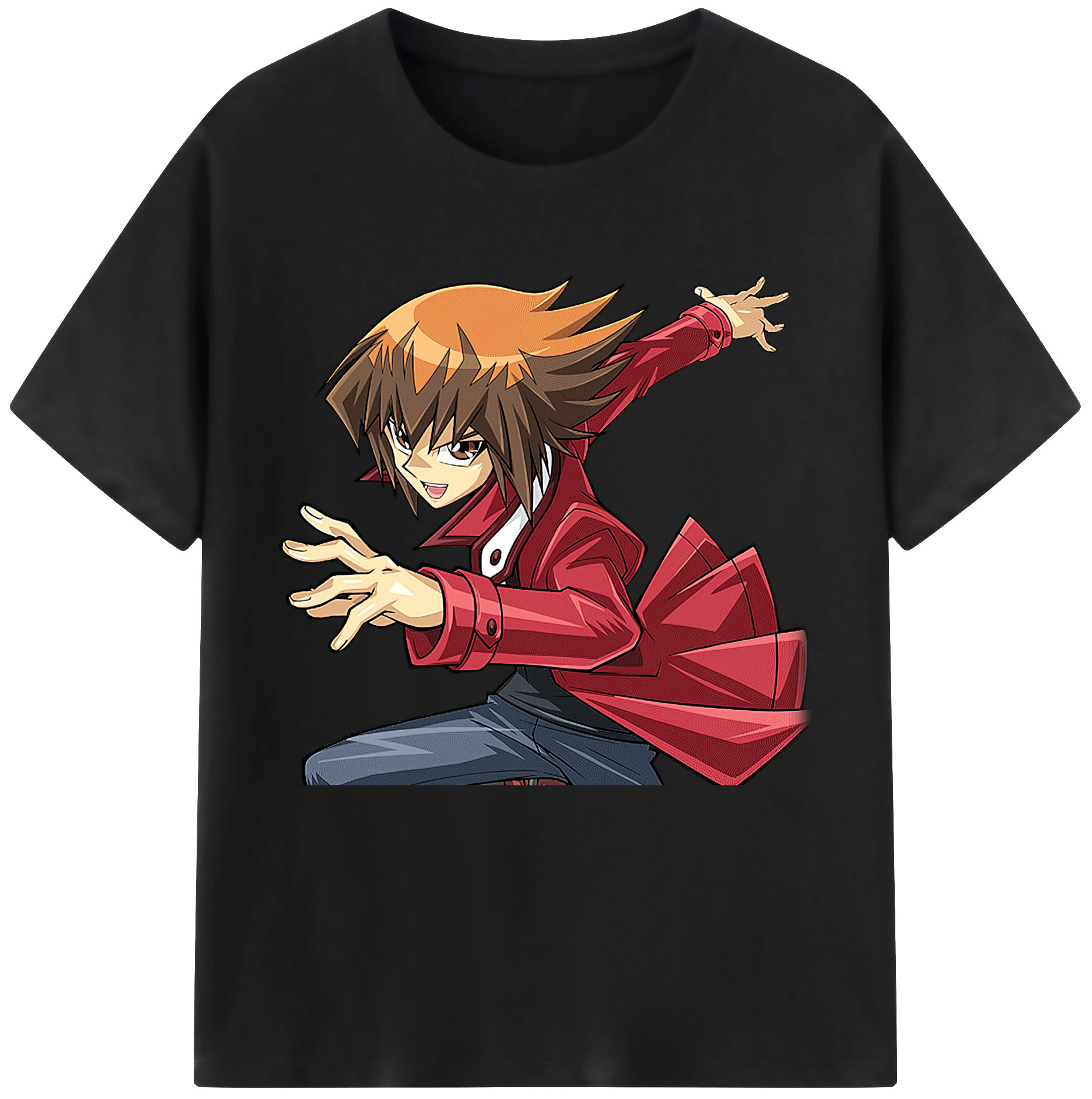 （画像用） 遊☆戯☆王 Yu-Gi-Oh! レディースカジュアルプリントTシャツ（綿100％）