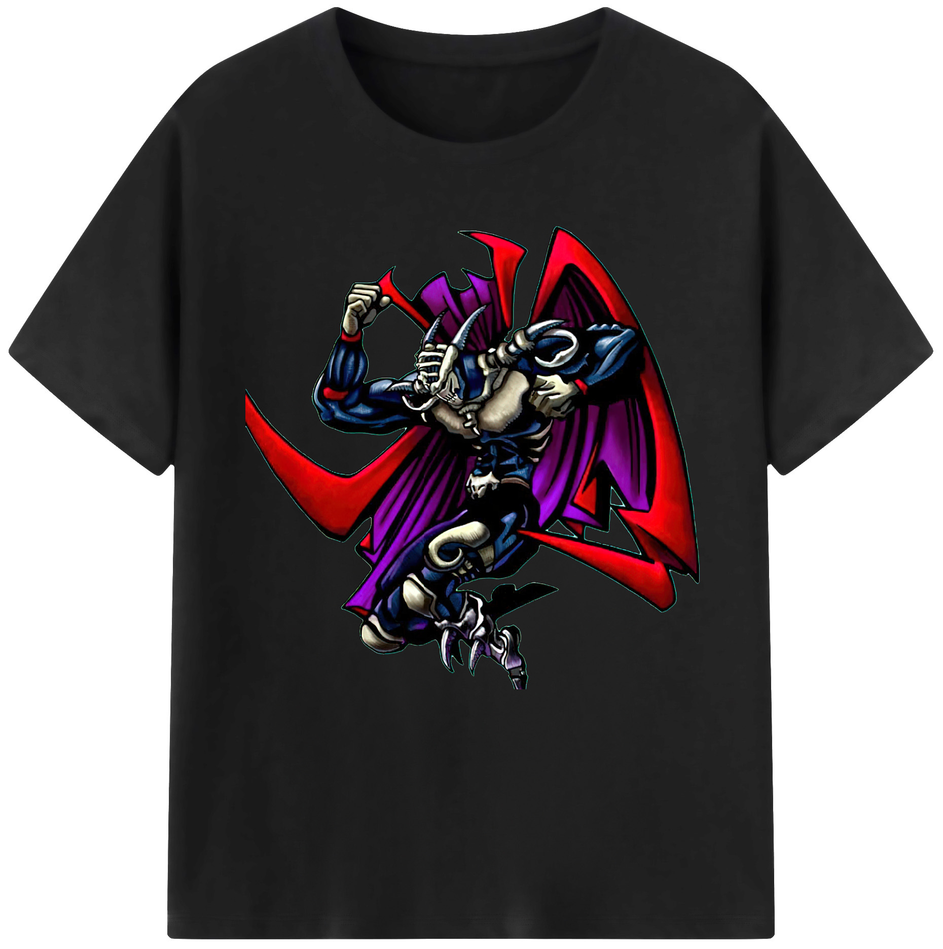 （画像用） 遊☆戯☆王 Yu-Gi-Oh! レディースカジュアルプリントTシャツ（綿100％）