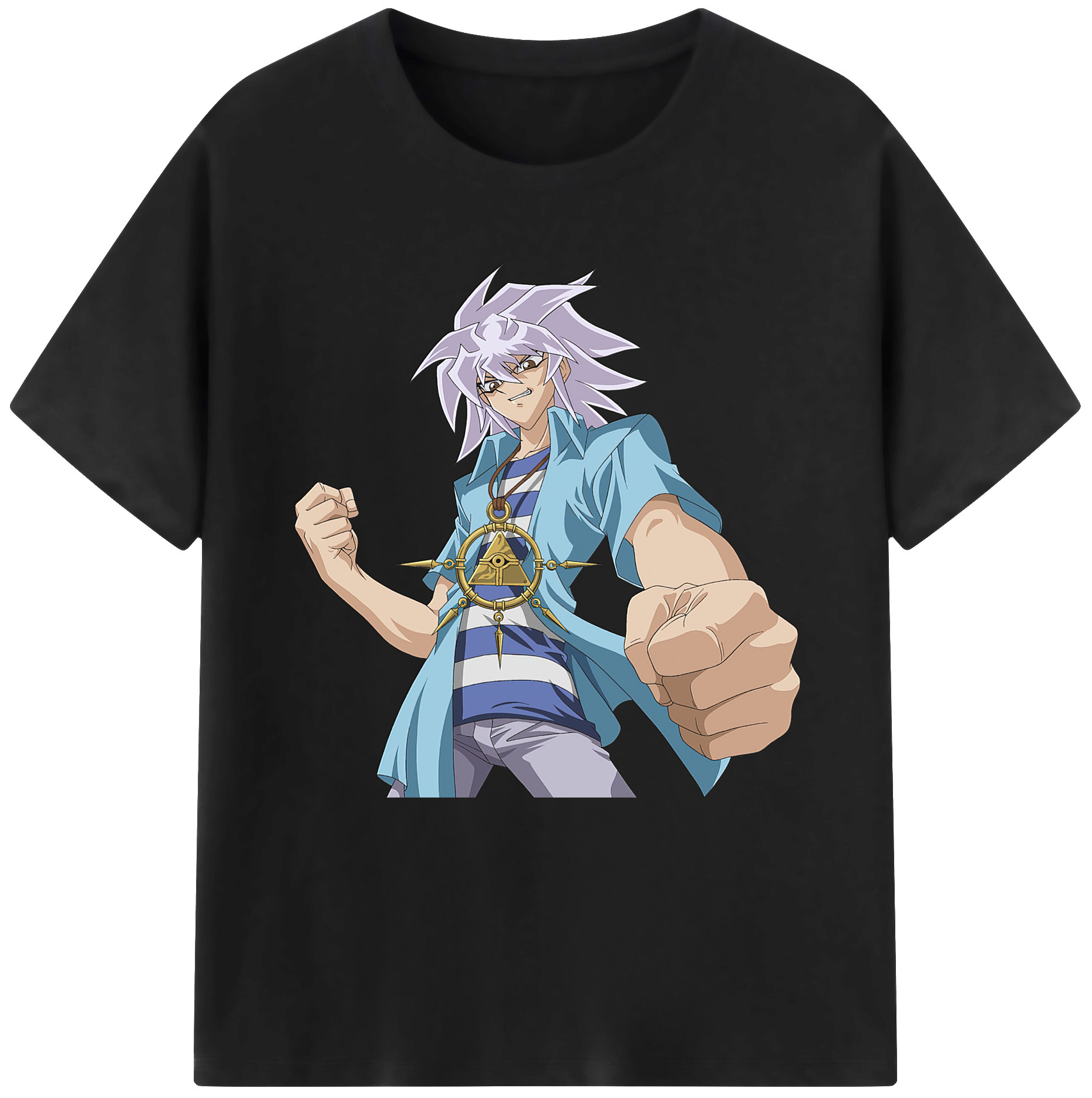（画像用） 遊☆戯☆王 Yu-Gi-Oh! レディースカジュアルプリントTシャツ（綿100％）