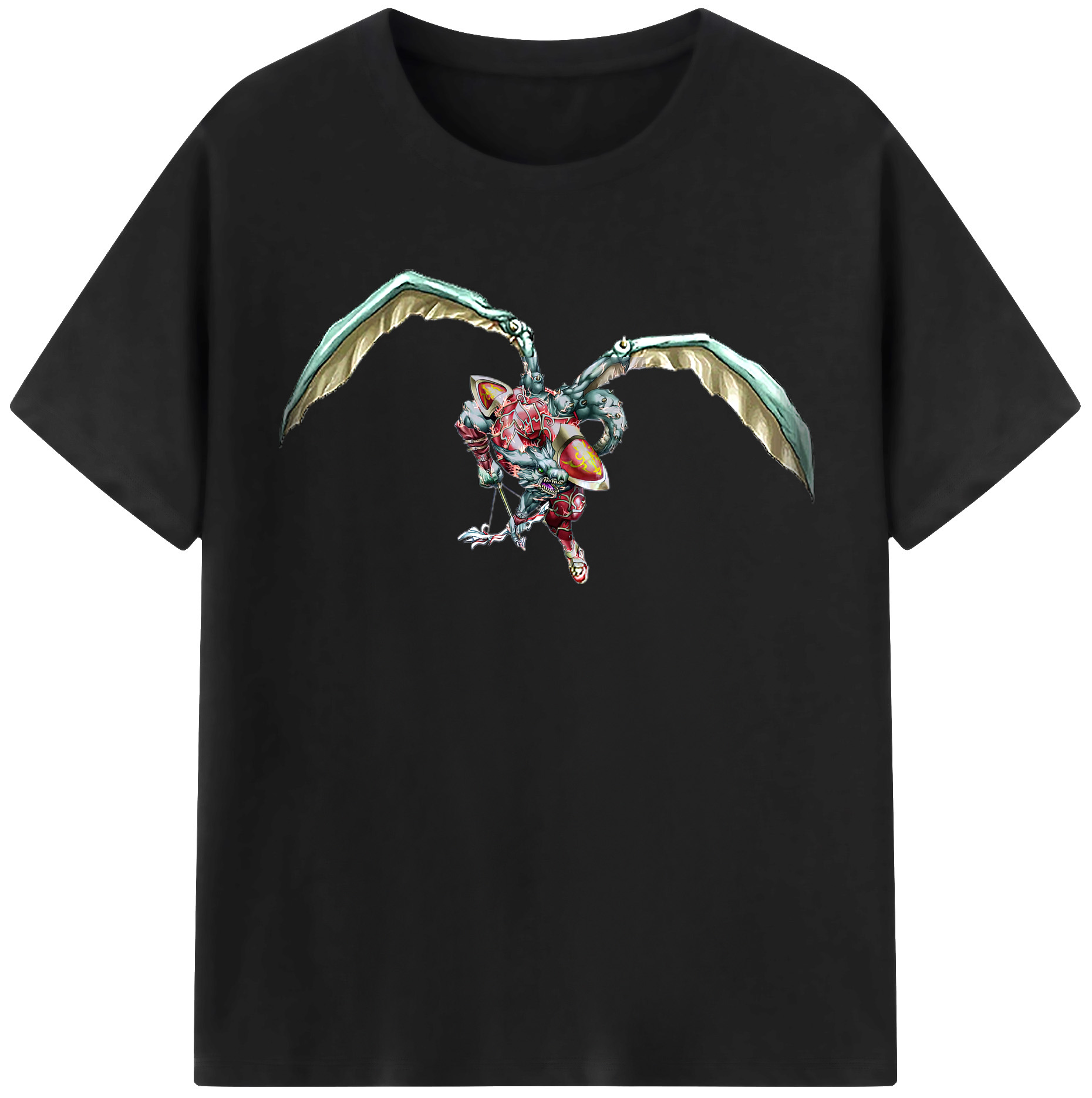 （画像用） 遊☆戯☆王 Yu-Gi-Oh! レディースカジュアルプリントTシャツ（綿100％）