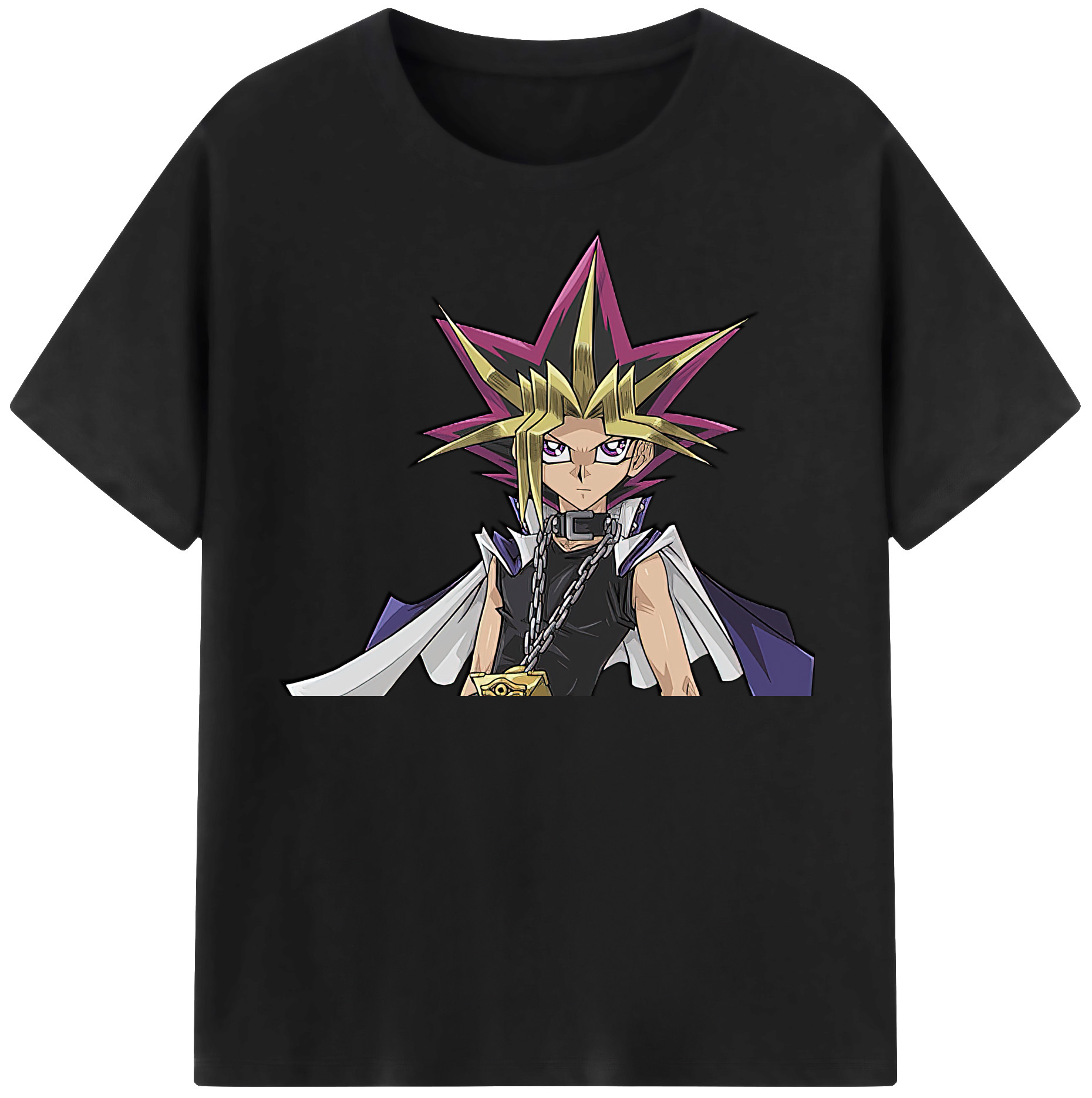 （画像用） 遊☆戯☆王 Yu-Gi-Oh! レディースカジュアルプリントTシャツ（綿100％）