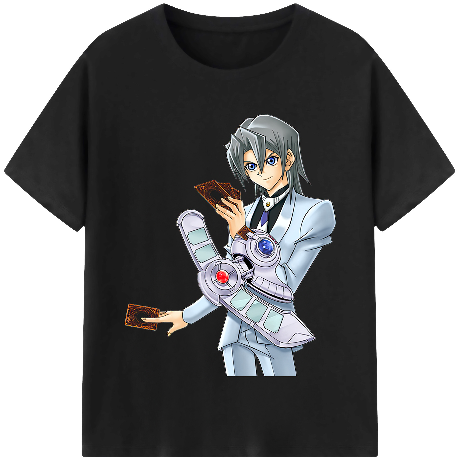 （画像用） 遊☆戯☆王 Yu-Gi-Oh! レディースカジュアルプリントTシャツ（綿100％）