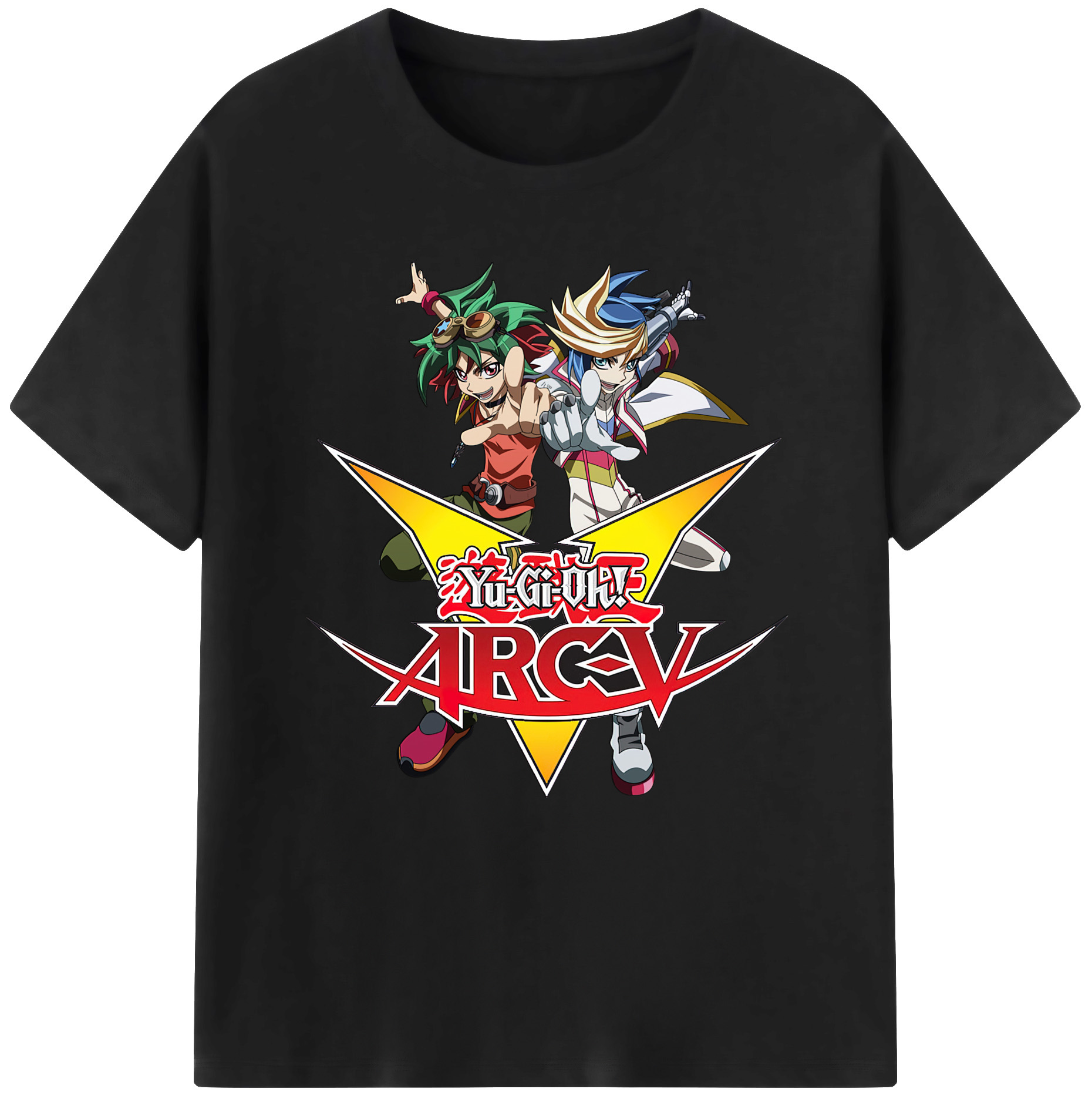 （画像用） 遊☆戯☆王 Yu-Gi-Oh! レディースカジュアルプリントTシャツ（綿100％）