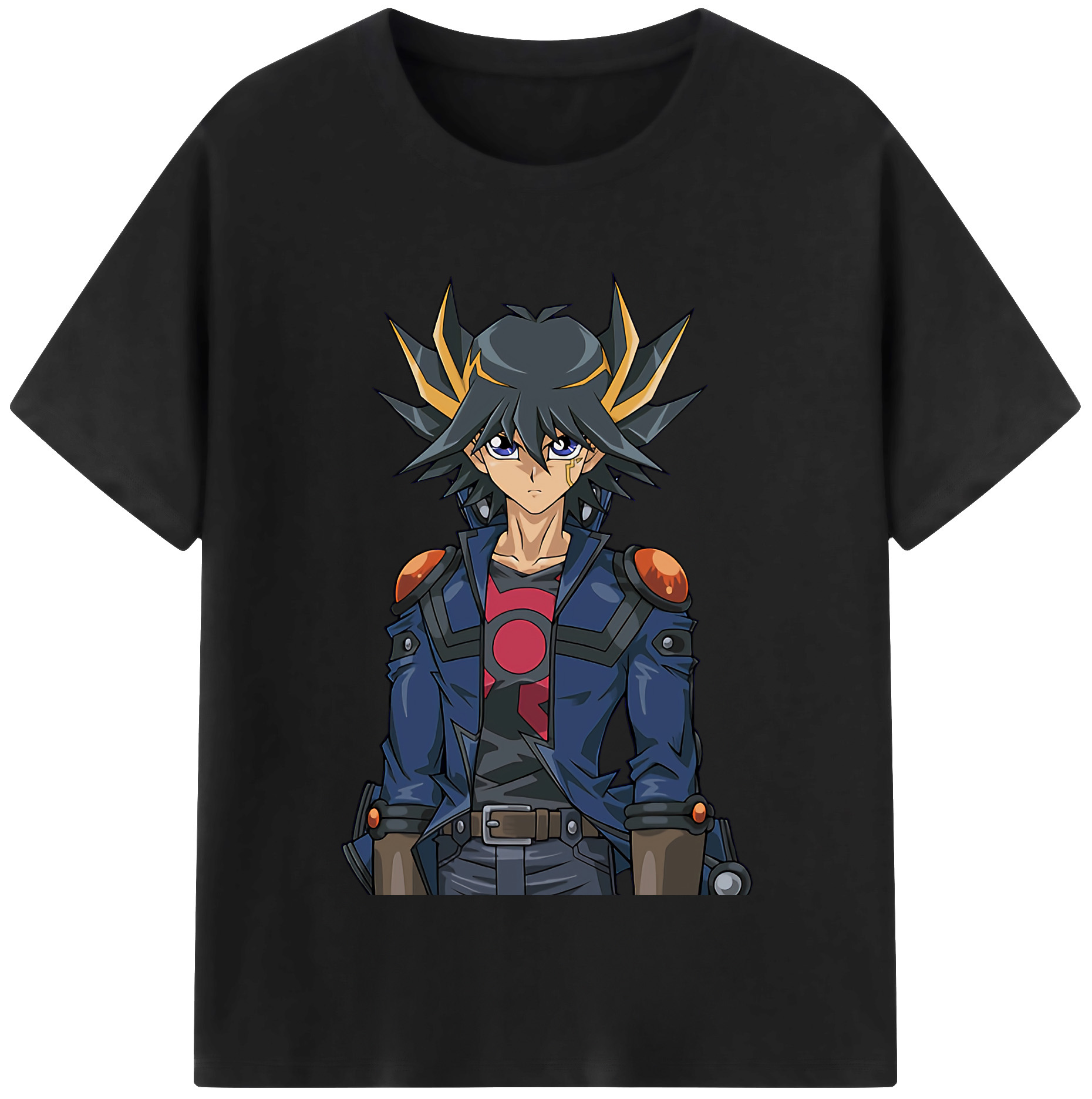 （画像用） 遊☆戯☆王 Yu-Gi-Oh! レディースカジュアルプリントTシャツ（綿100％）