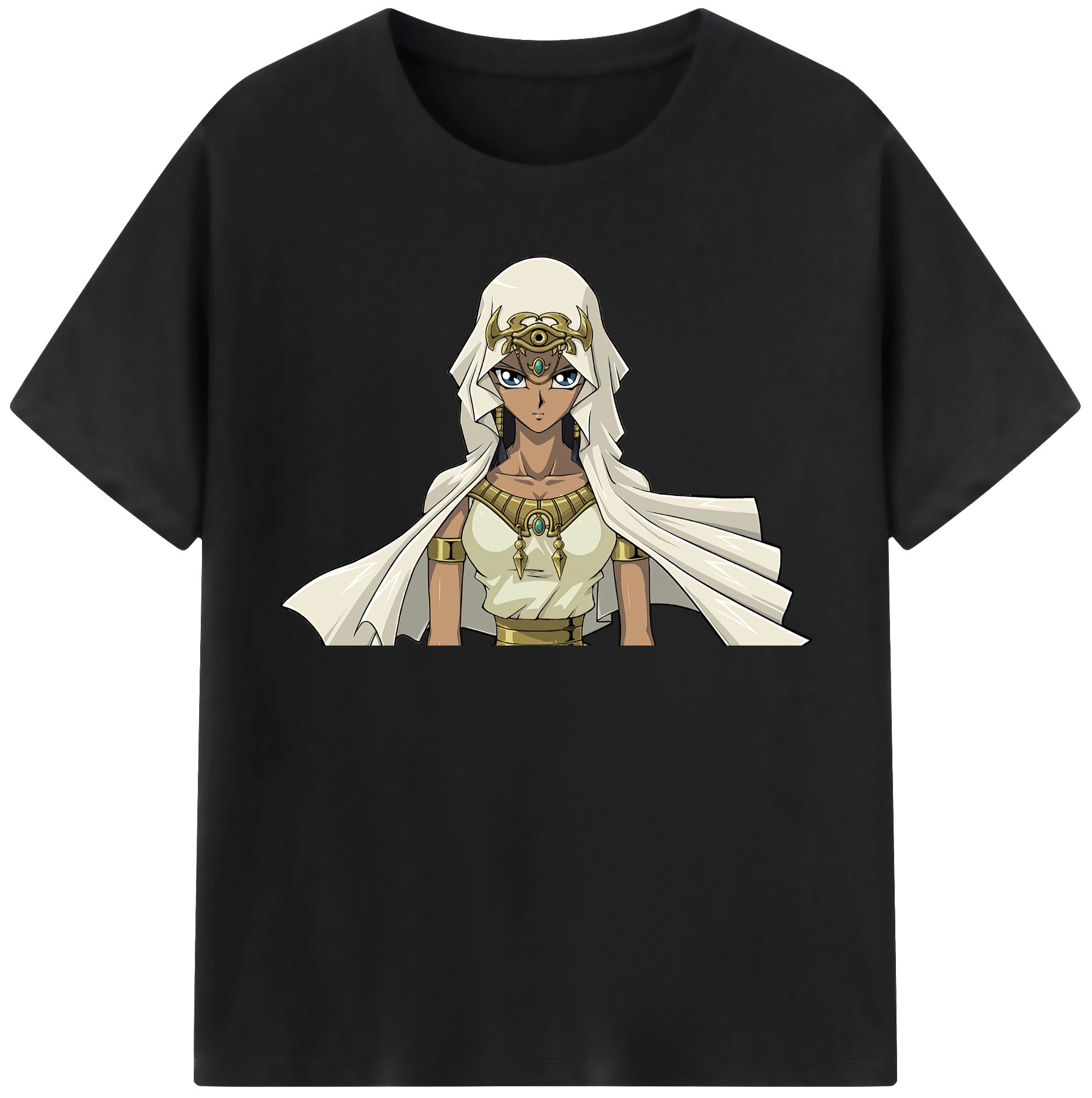 （画像用） 遊☆戯☆王 Yu-Gi-Oh! レディースカジュアルプリントTシャツ（綿100％）