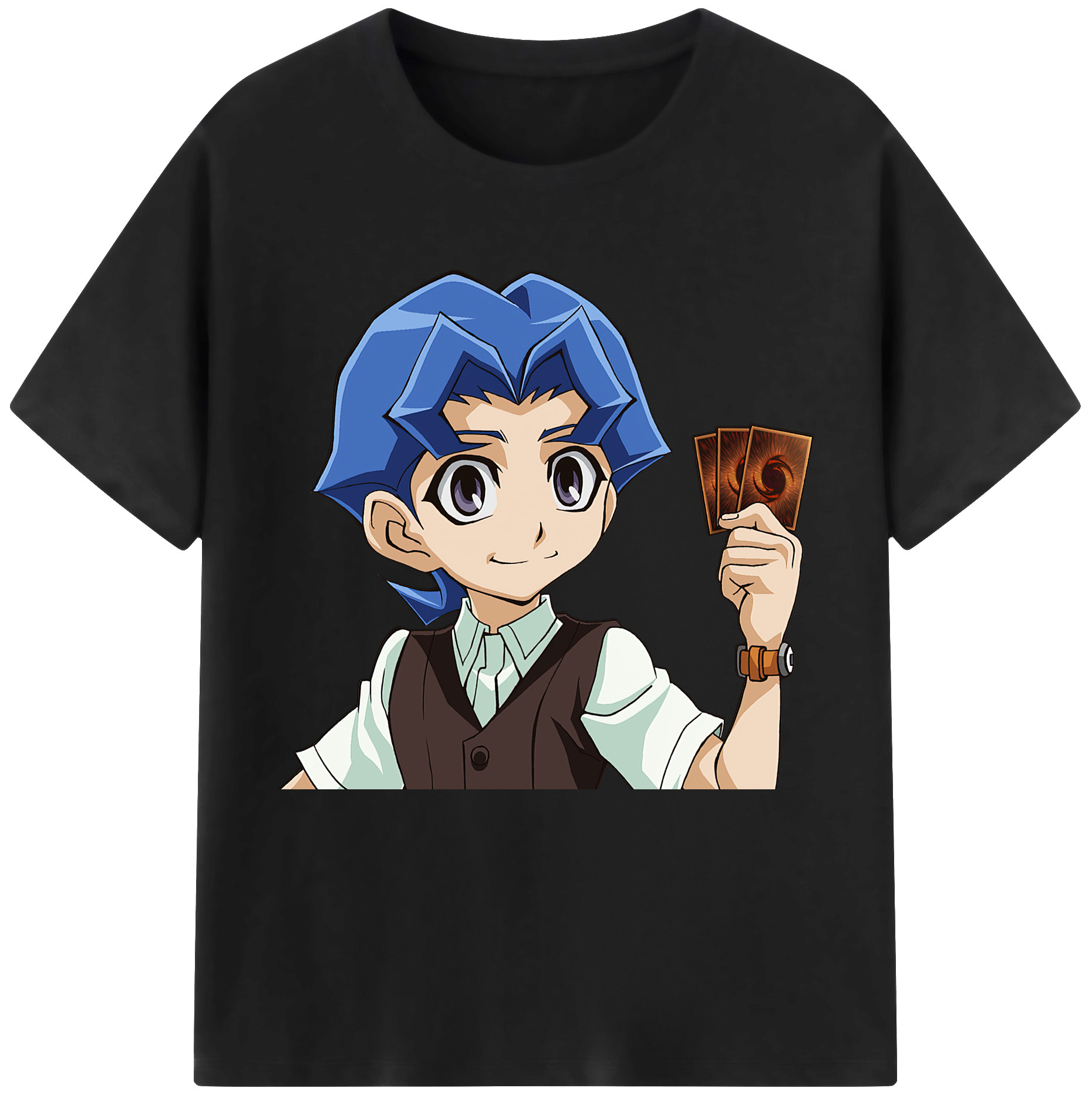 （画像用） 遊☆戯☆王 Yu-Gi-Oh! レディースカジュアルプリントTシャツ（綿100％）