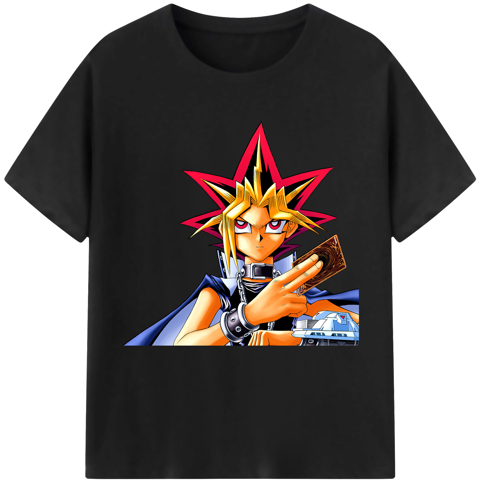 （画像用） 遊☆戯☆王 Yu-Gi-Oh! レディースカジュアルプリントTシャツ（綿100％）