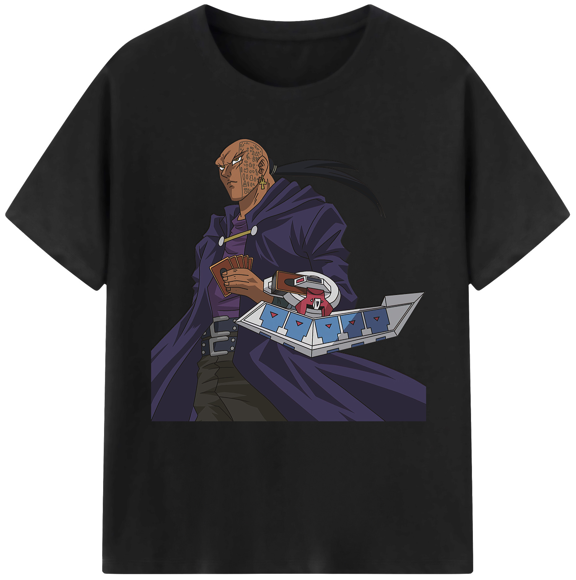 （画像用） 遊☆戯☆王 Yu-Gi-Oh! レディースカジュアルプリントTシャツ（綿100％）