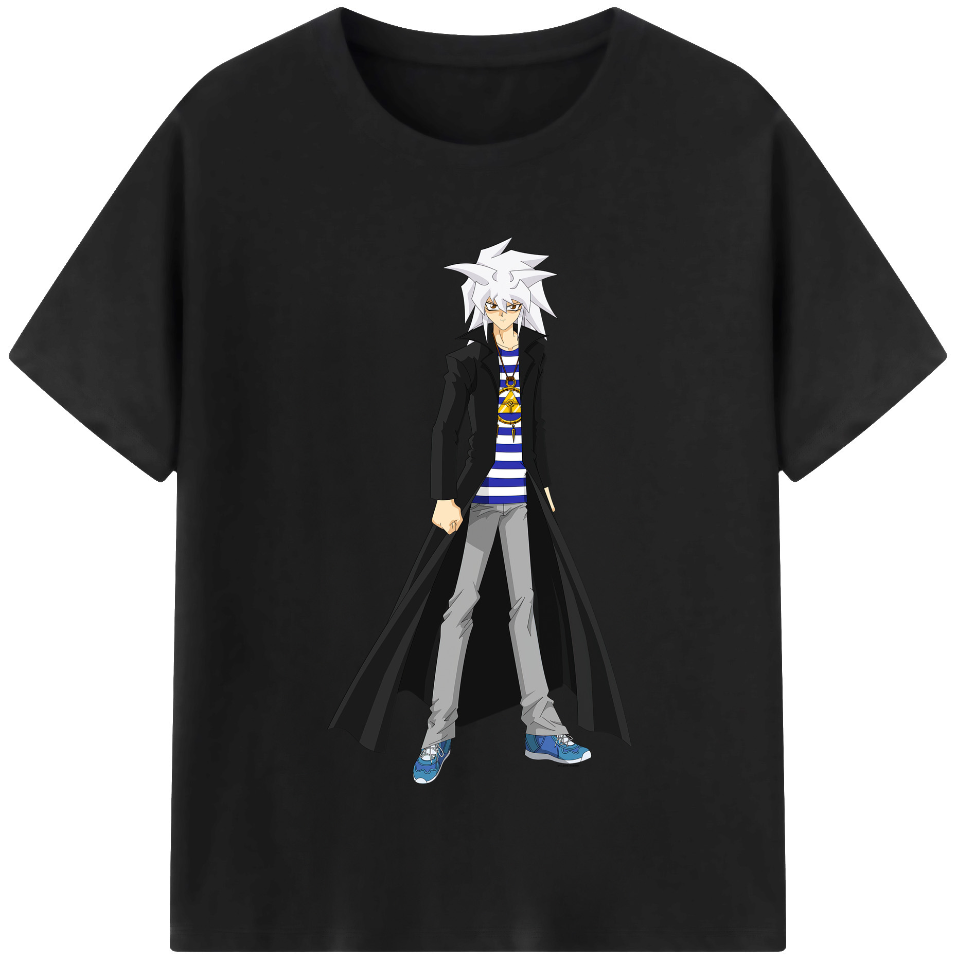 （画像用） 遊☆戯☆王 Yu-Gi-Oh! レディースカジュアルプリントTシャツ（綿100％）