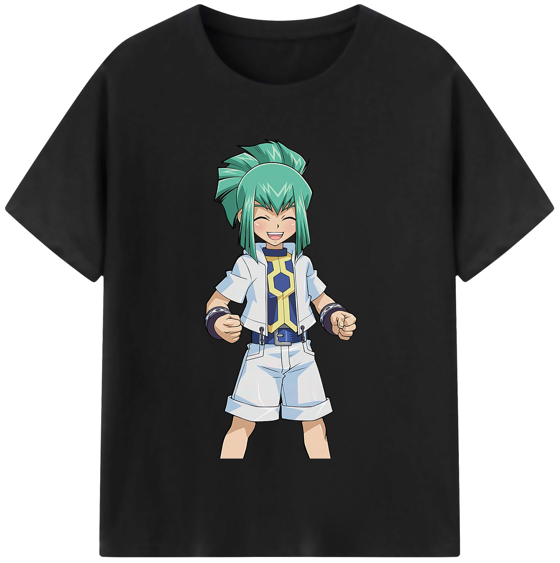 （画像用） 遊☆戯☆王 Yu-Gi-Oh! レディースカジュアルプリントTシャツ（綿100％）