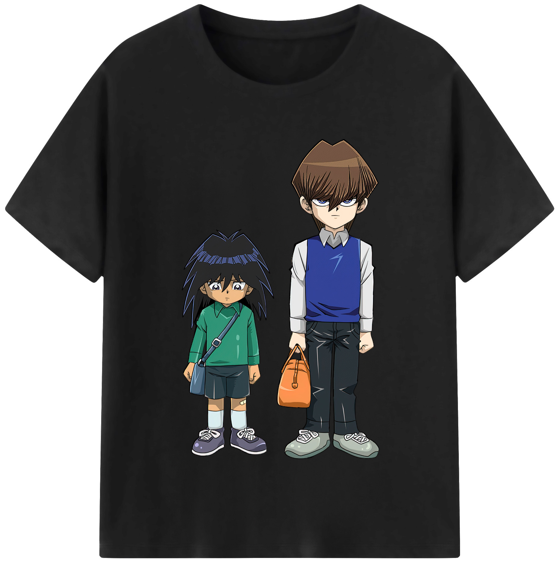 （画像用） 遊☆戯☆王 Yu-Gi-Oh! レディースカジュアルプリントTシャツ（綿100％）