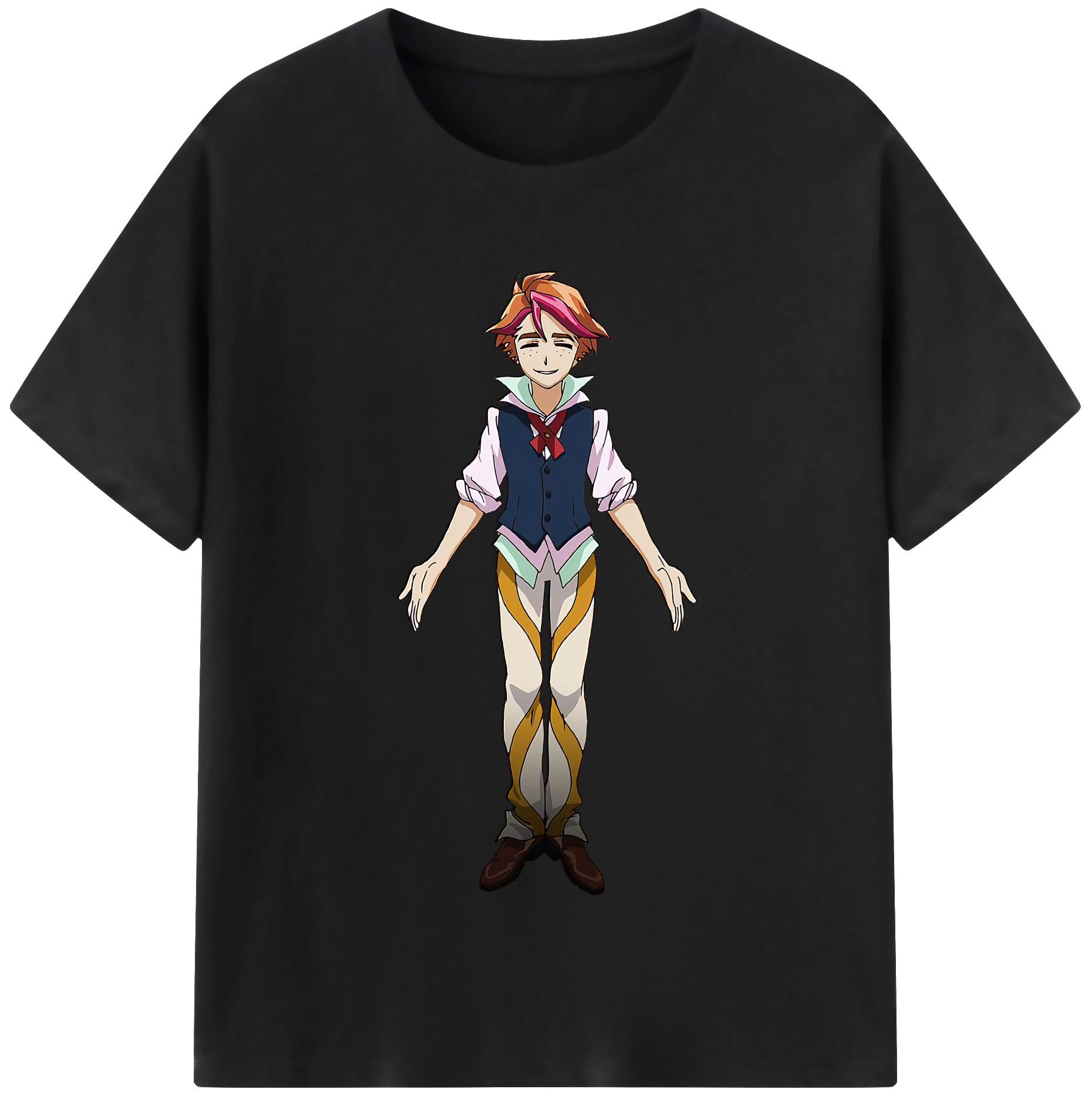 （画像用） 遊☆戯☆王 Yu-Gi-Oh! レディースカジュアルプリントTシャツ（綿100％）