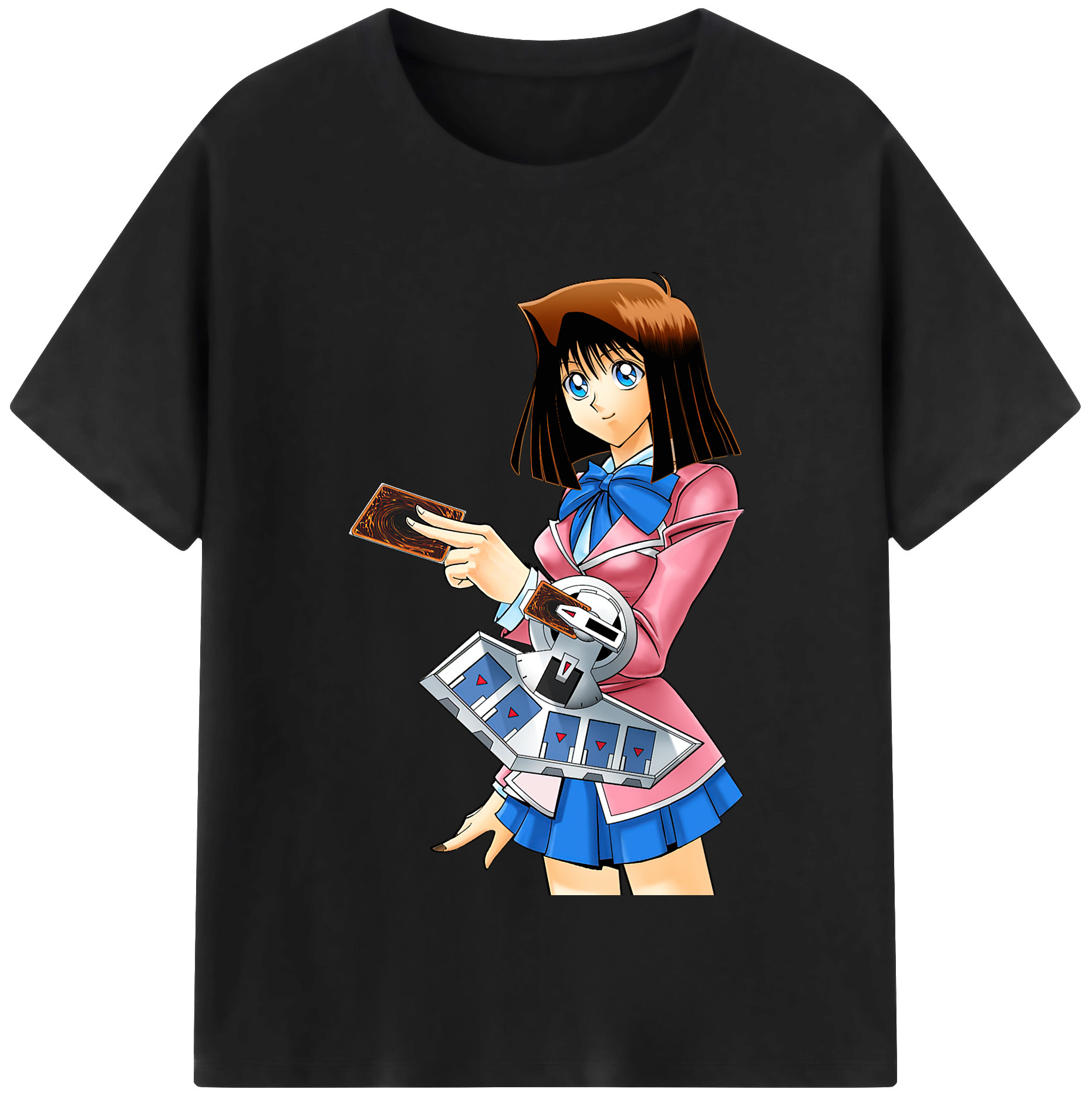 （画像用） 遊☆戯☆王 Yu-Gi-Oh! レディースカジュアルプリントTシャツ（綿100％）