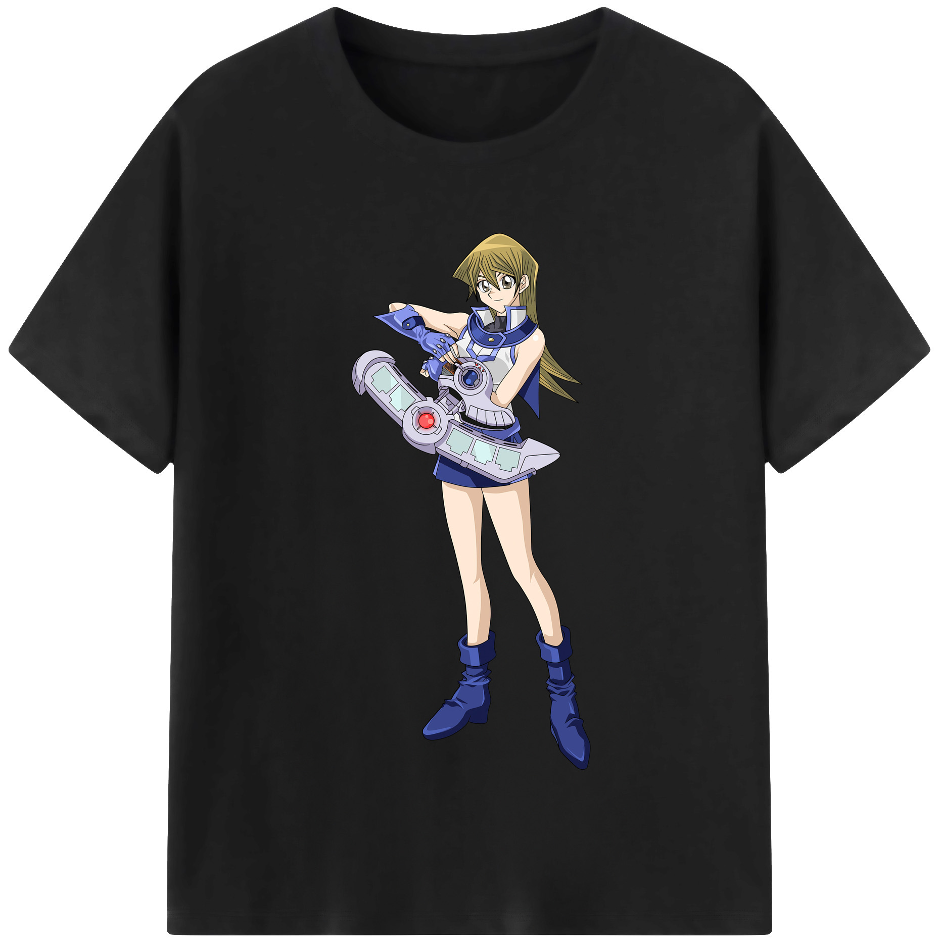 （画像用） 遊☆戯☆王 Yu-Gi-Oh! レディースカジュアルプリントTシャツ（綿100％）