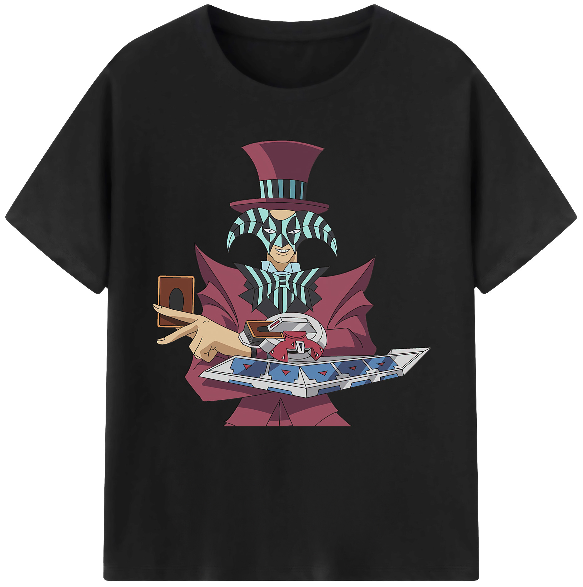 （画像用） 遊☆戯☆王 Yu-Gi-Oh! レディースカジュアルプリントTシャツ（綿100％）