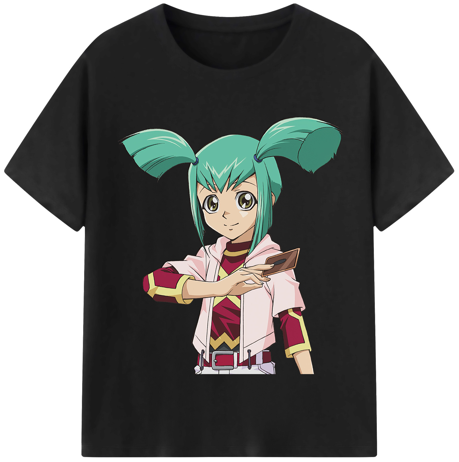 （画像用） 遊☆戯☆王 Yu-Gi-Oh! レディースカジュアルプリントTシャツ（綿100％）