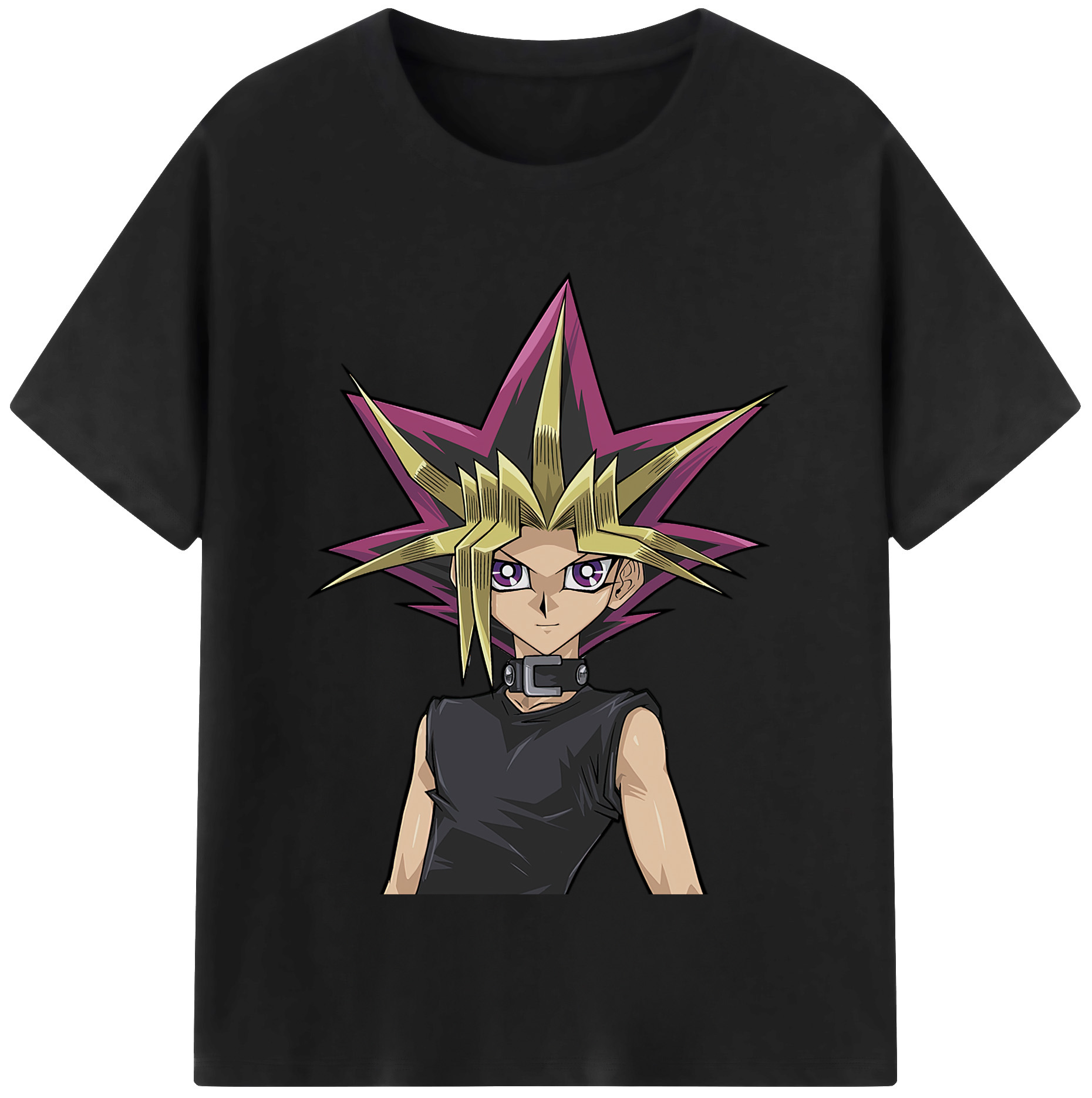 （画像用） 遊☆戯☆王 Yu-Gi-Oh! レディースカジュアルプリントTシャツ（綿100％）