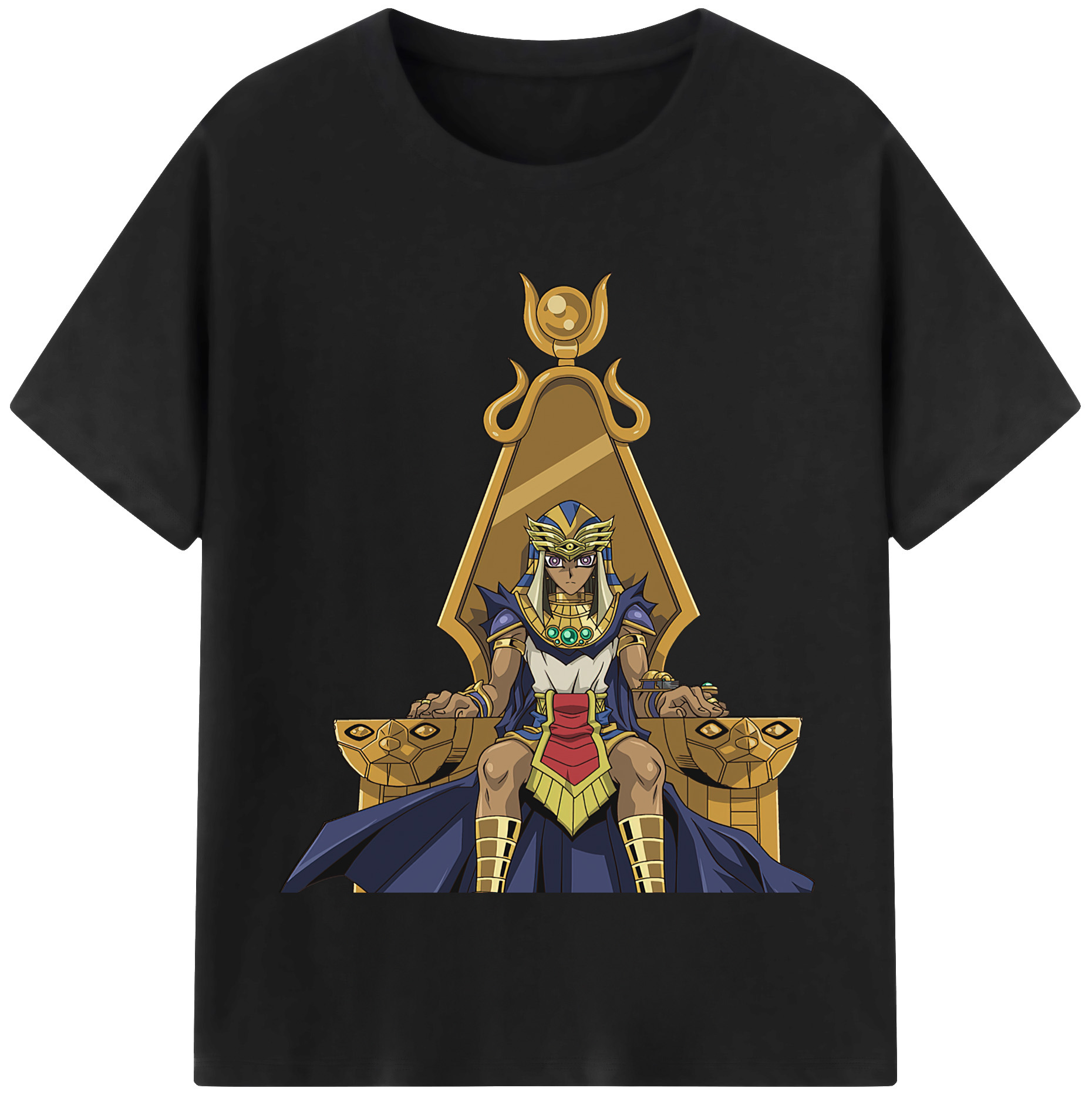 （画像用） 遊☆戯☆王 Yu-Gi-Oh! レディースカジュアルプリントTシャツ（綿100％）