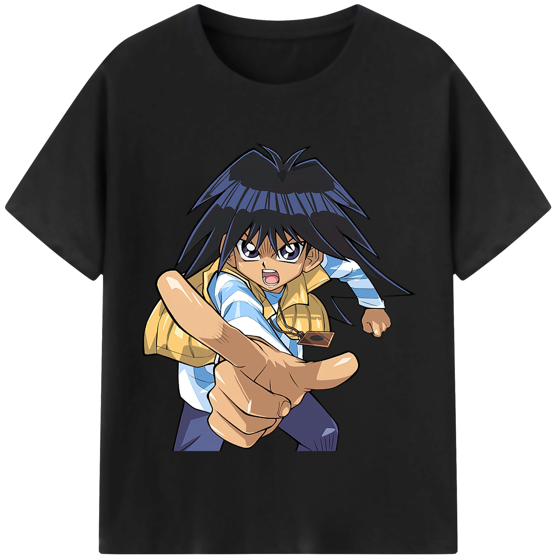 （画像用） 遊☆戯☆王 Yu-Gi-Oh! レディースカジュアルプリントTシャツ（綿100％）