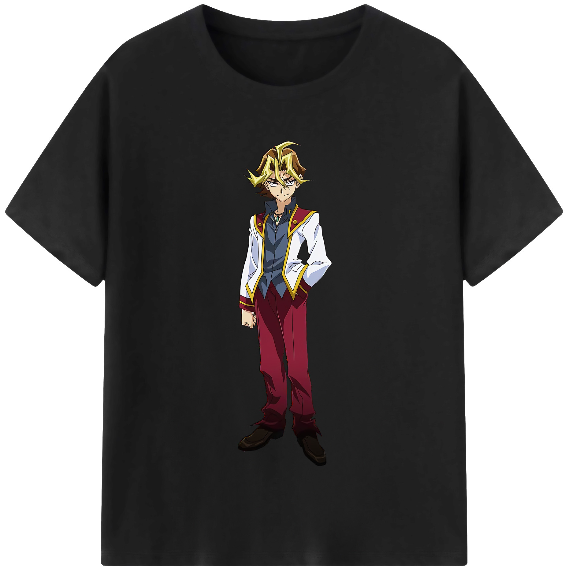 （画像用） 遊☆戯☆王 Yu-Gi-Oh! レディースカジュアルプリントTシャツ（綿100％）