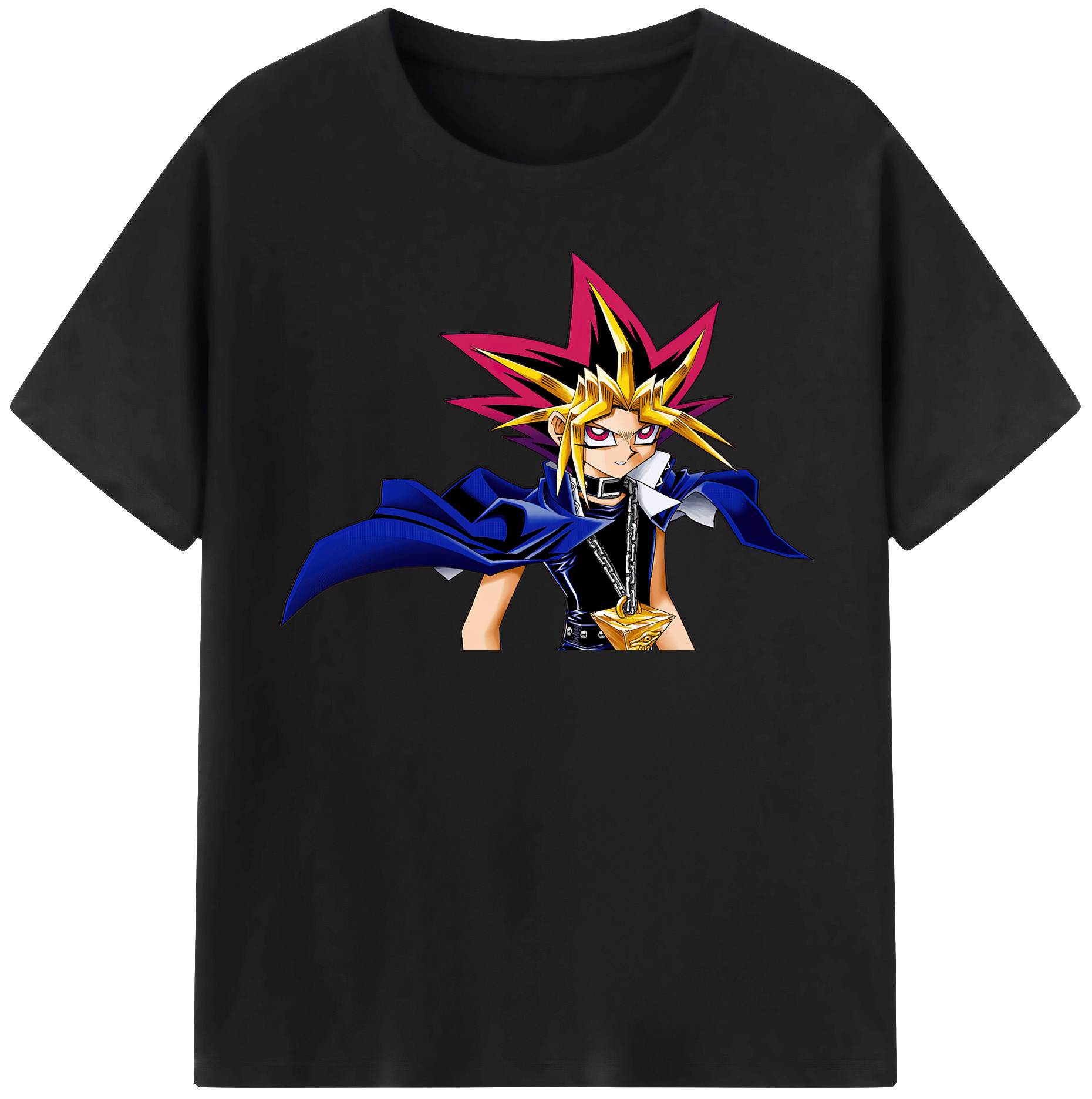 （画像用） 遊☆戯☆王 Yu-Gi-Oh! レディースカジュアルプリントTシャツ（綿100％）