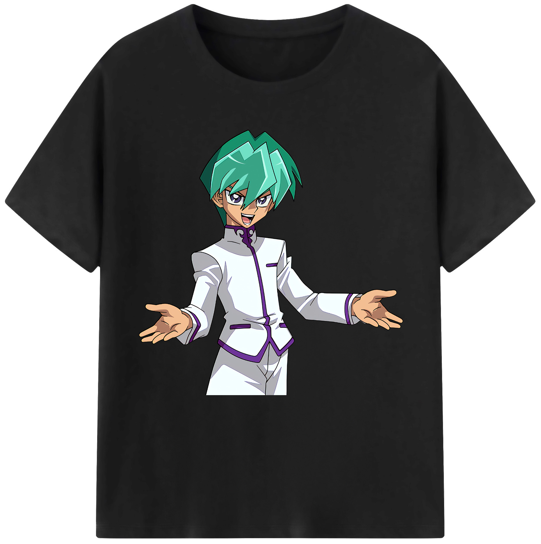 （画像用） 遊☆戯☆王 Yu-Gi-Oh! レディースカジュアルプリントTシャツ（綿100％）