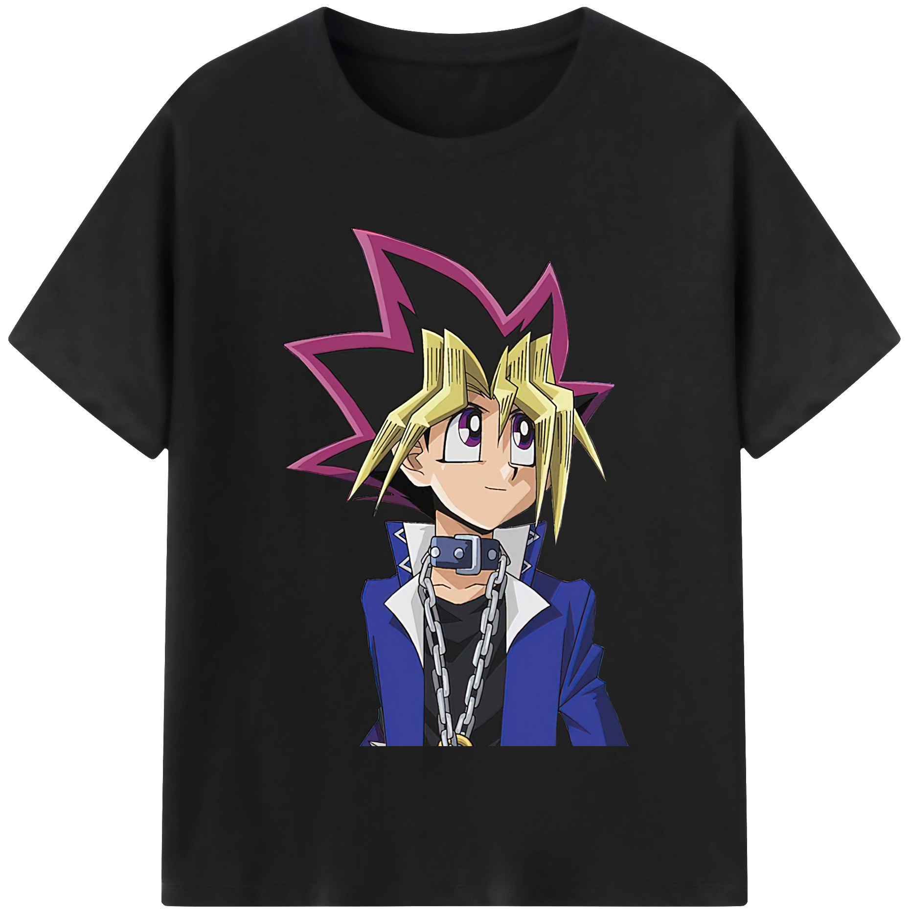 （画像用） 遊☆戯☆王 Yu-Gi-Oh! レディースカジュアルプリントTシャツ（綿100％）