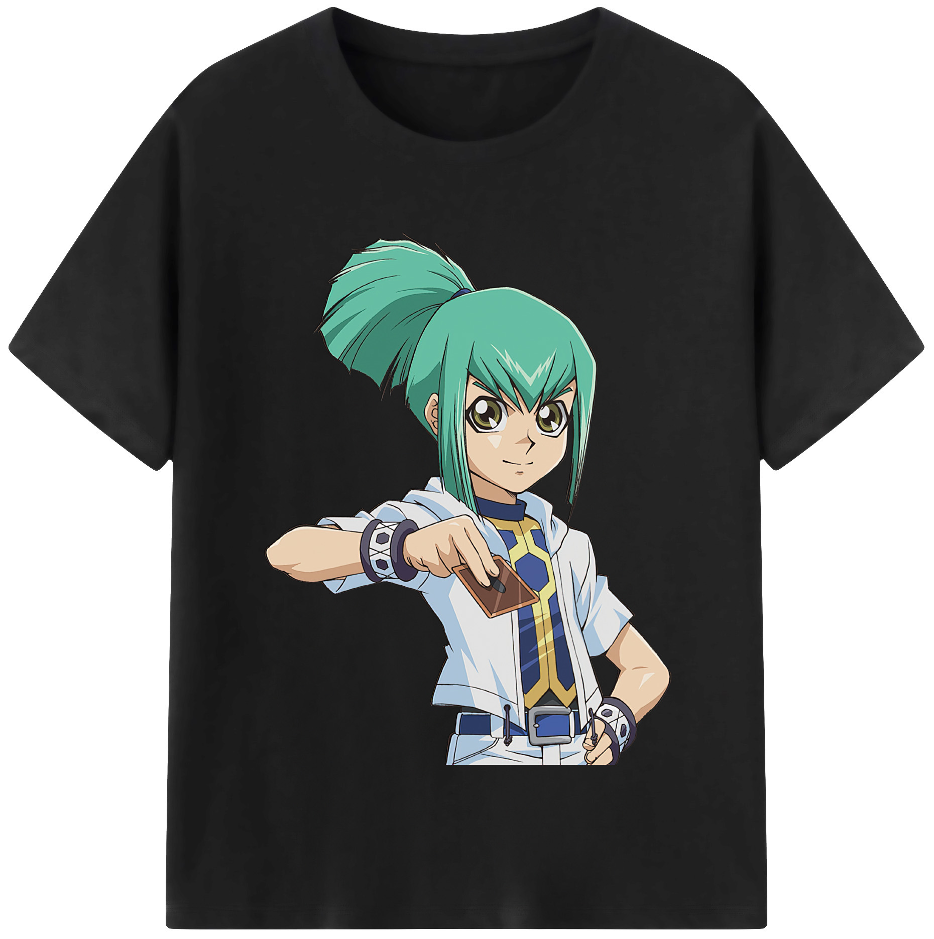 （画像用） 遊☆戯☆王 Yu-Gi-Oh! レディースカジュアルプリントTシャツ（綿100％）
