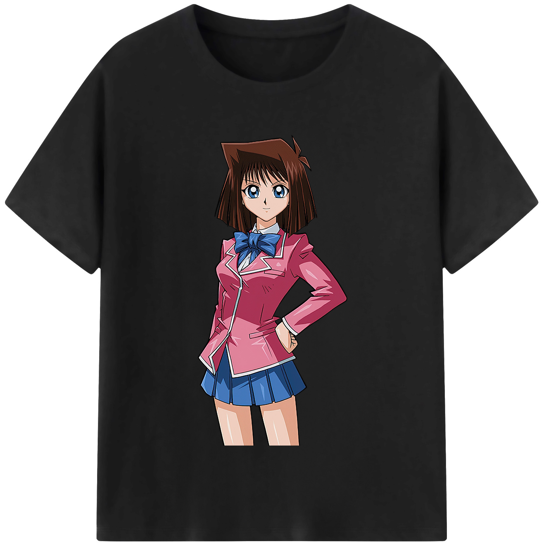 （画像用） 遊☆戯☆王 Yu-Gi-Oh! レディースカジュアルプリントTシャツ（綿100％）