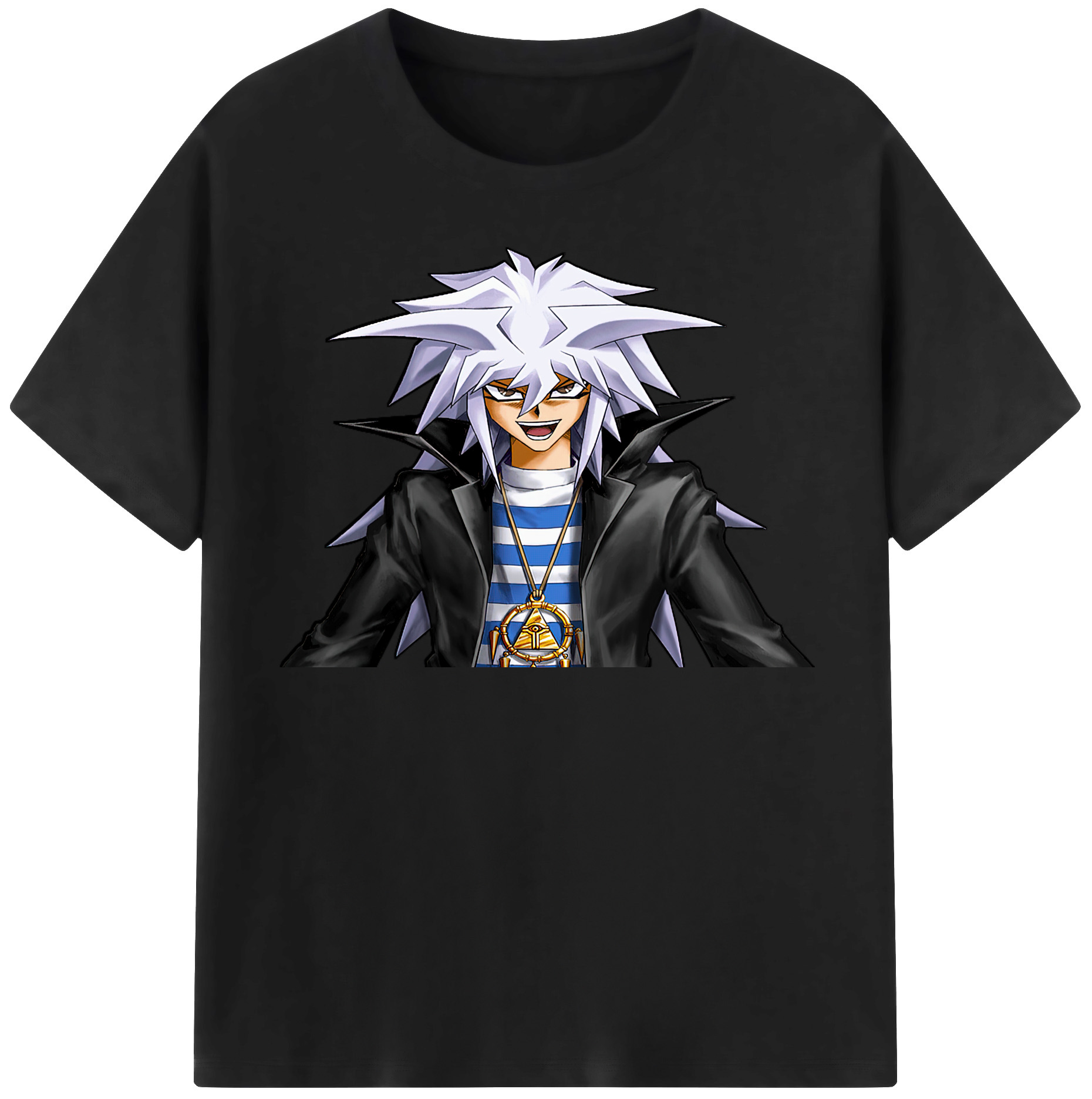 （画像用） 遊☆戯☆王 Yu-Gi-Oh! レディースカジュアルプリントTシャツ（綿100％）