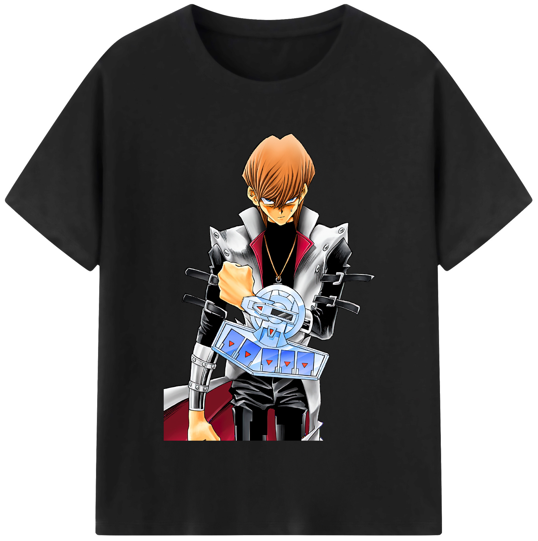 （画像用） 遊☆戯☆王 Yu-Gi-Oh! レディースカジュアルプリントTシャツ（綿100％）
