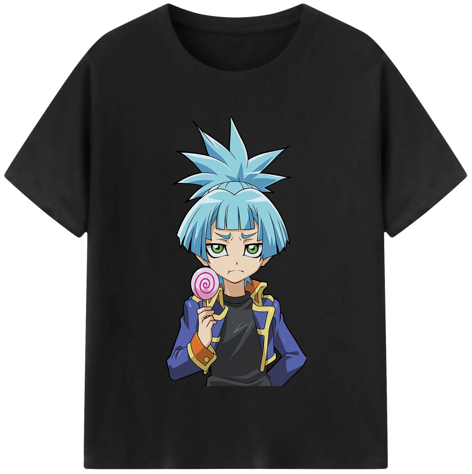 （画像用） 遊☆戯☆王 Yu-Gi-Oh! レディースカジュアルプリントTシャツ（綿100％）