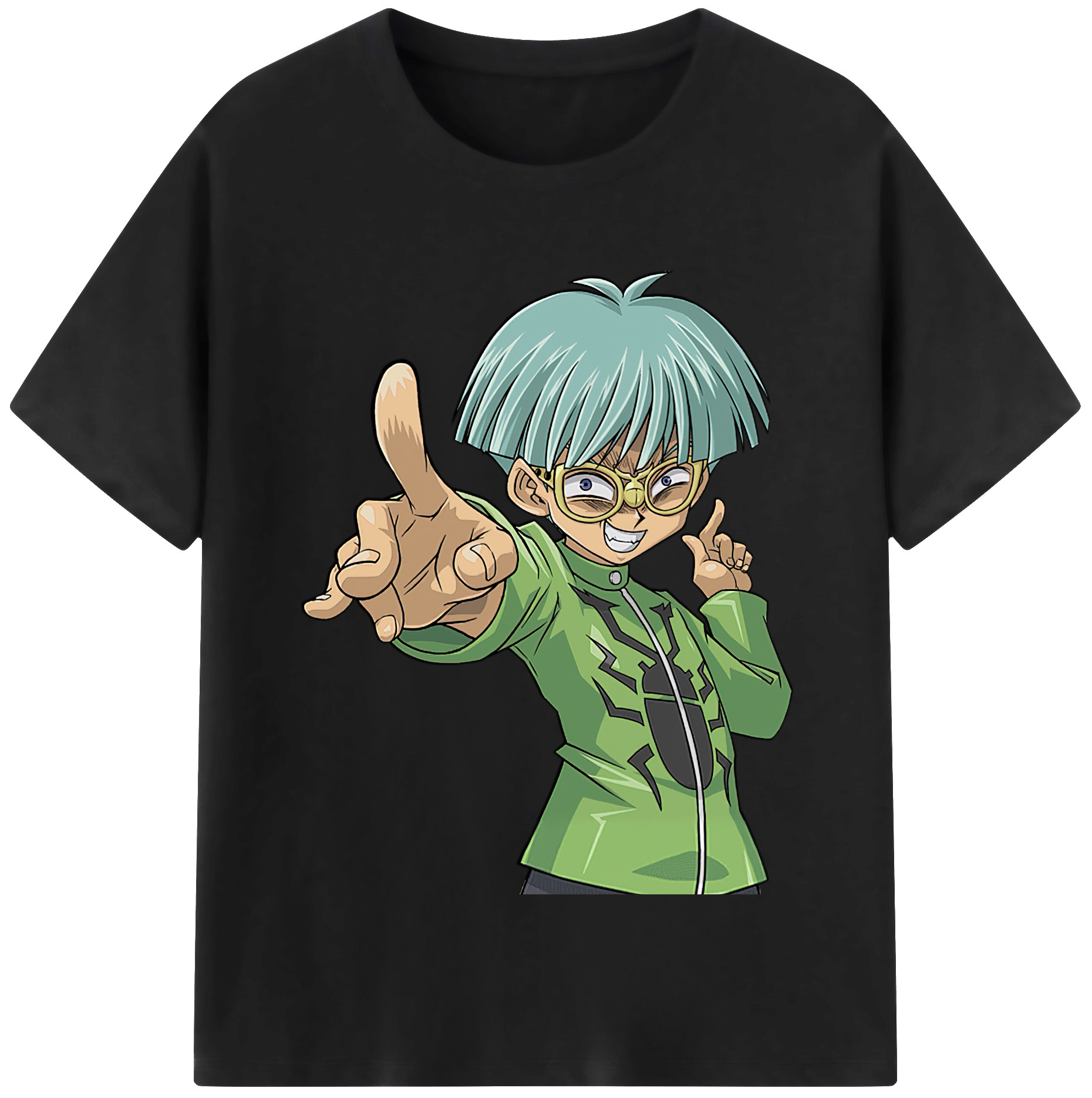（画像用） 遊☆戯☆王 Yu-Gi-Oh! レディースカジュアルプリントTシャツ（綿100％）
