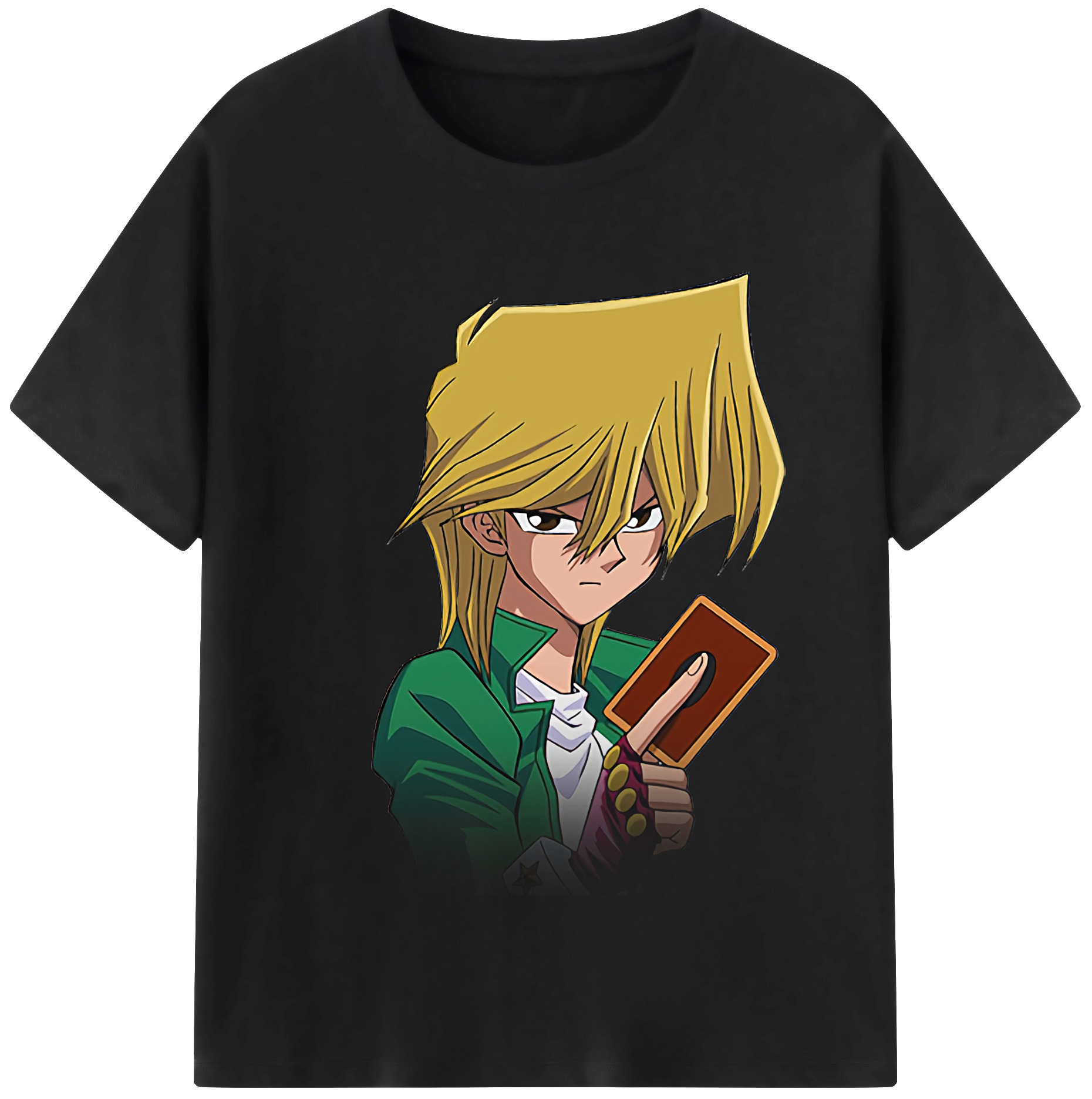 （画像用） 遊☆戯☆王 Yu-Gi-Oh! レディースカジュアルプリントTシャツ（綿100％）