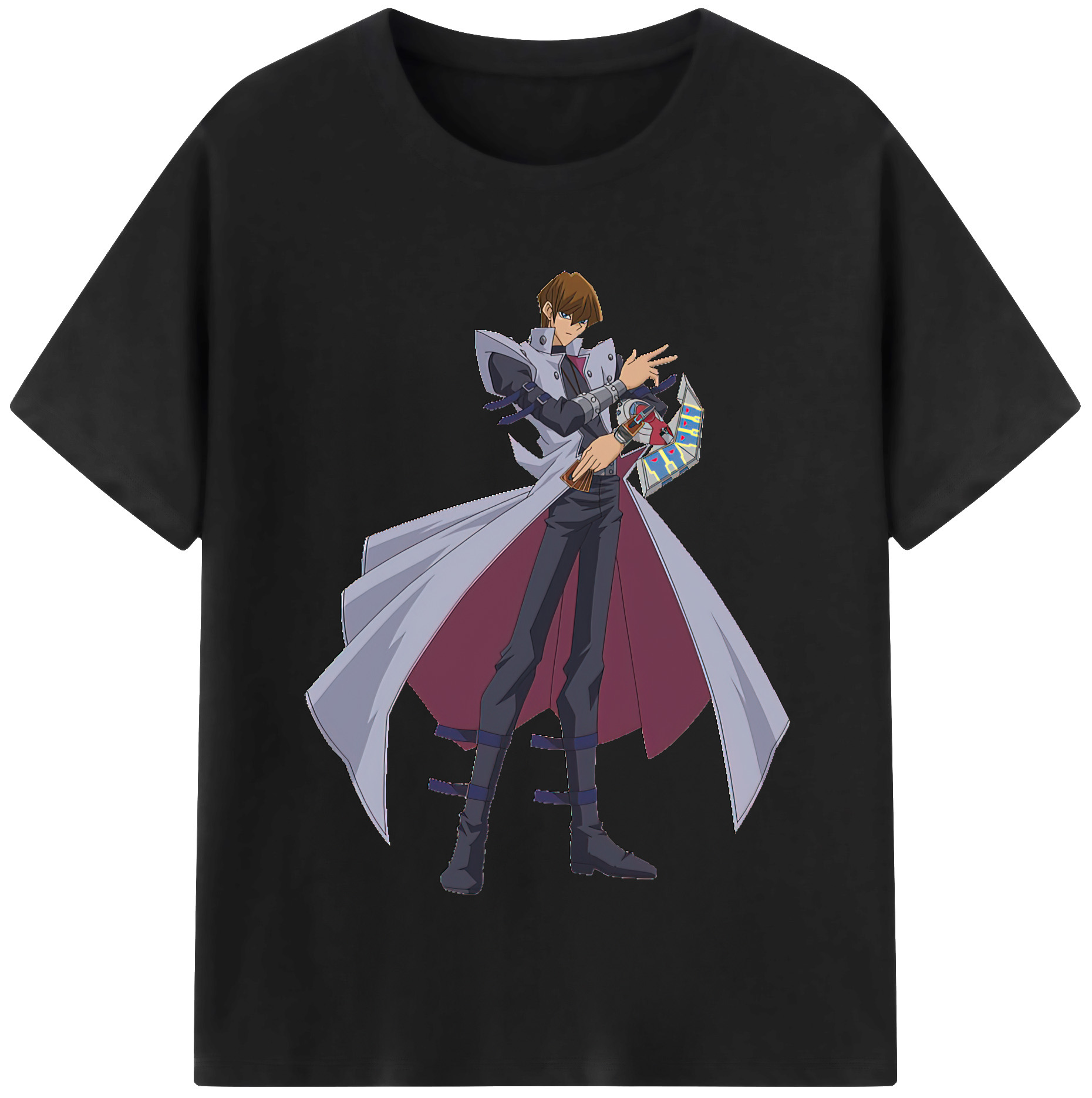 （画像用） 遊☆戯☆王 Yu-Gi-Oh! レディースカジュアルプリントTシャツ（綿100％）
