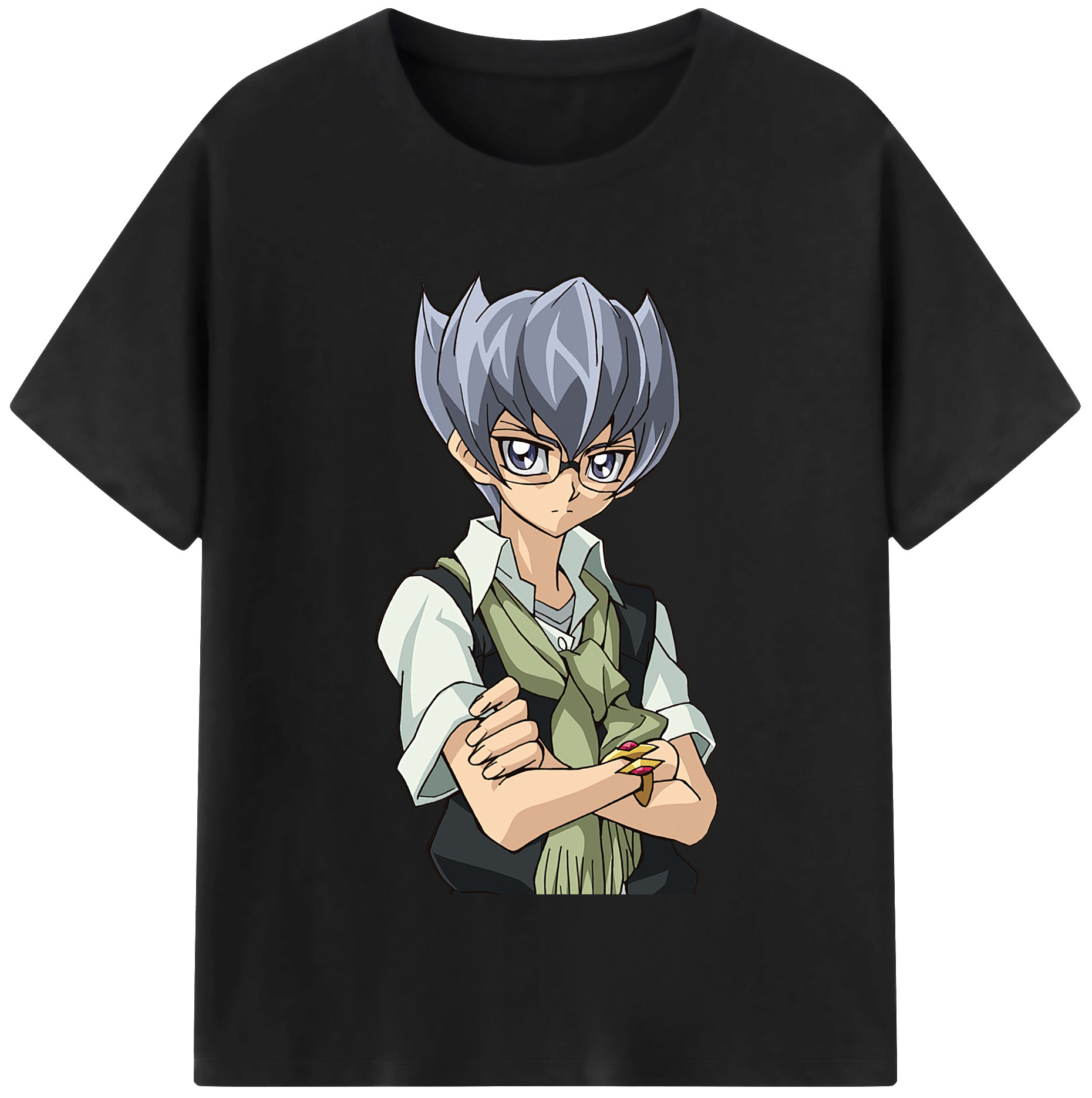 （画像用） 遊☆戯☆王 Yu-Gi-Oh! レディースカジュアルプリントTシャツ（綿100％）