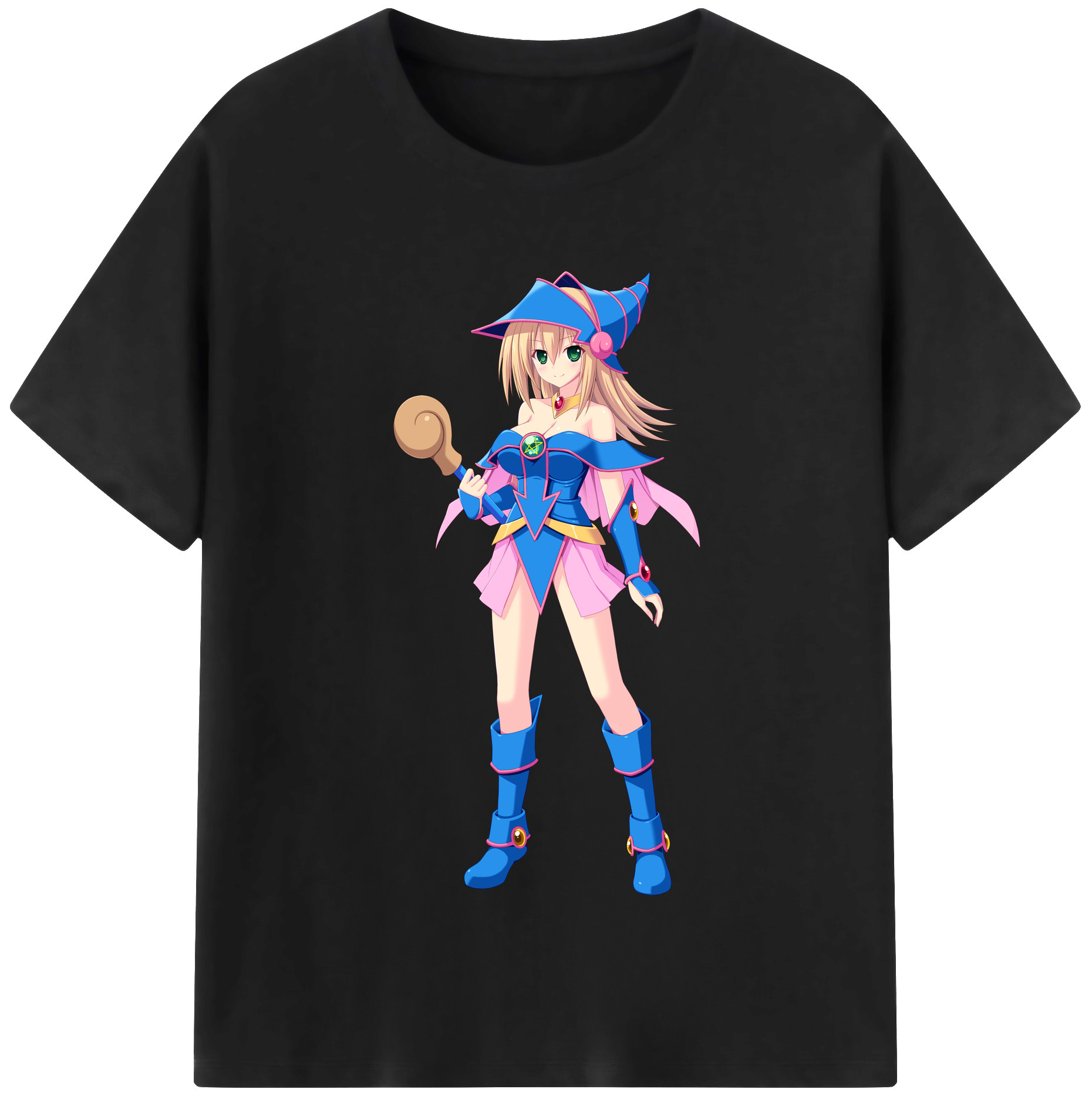 （画像用） 遊☆戯☆王 Yu-Gi-Oh! レディースカジュアルプリントTシャツ（綿100％）