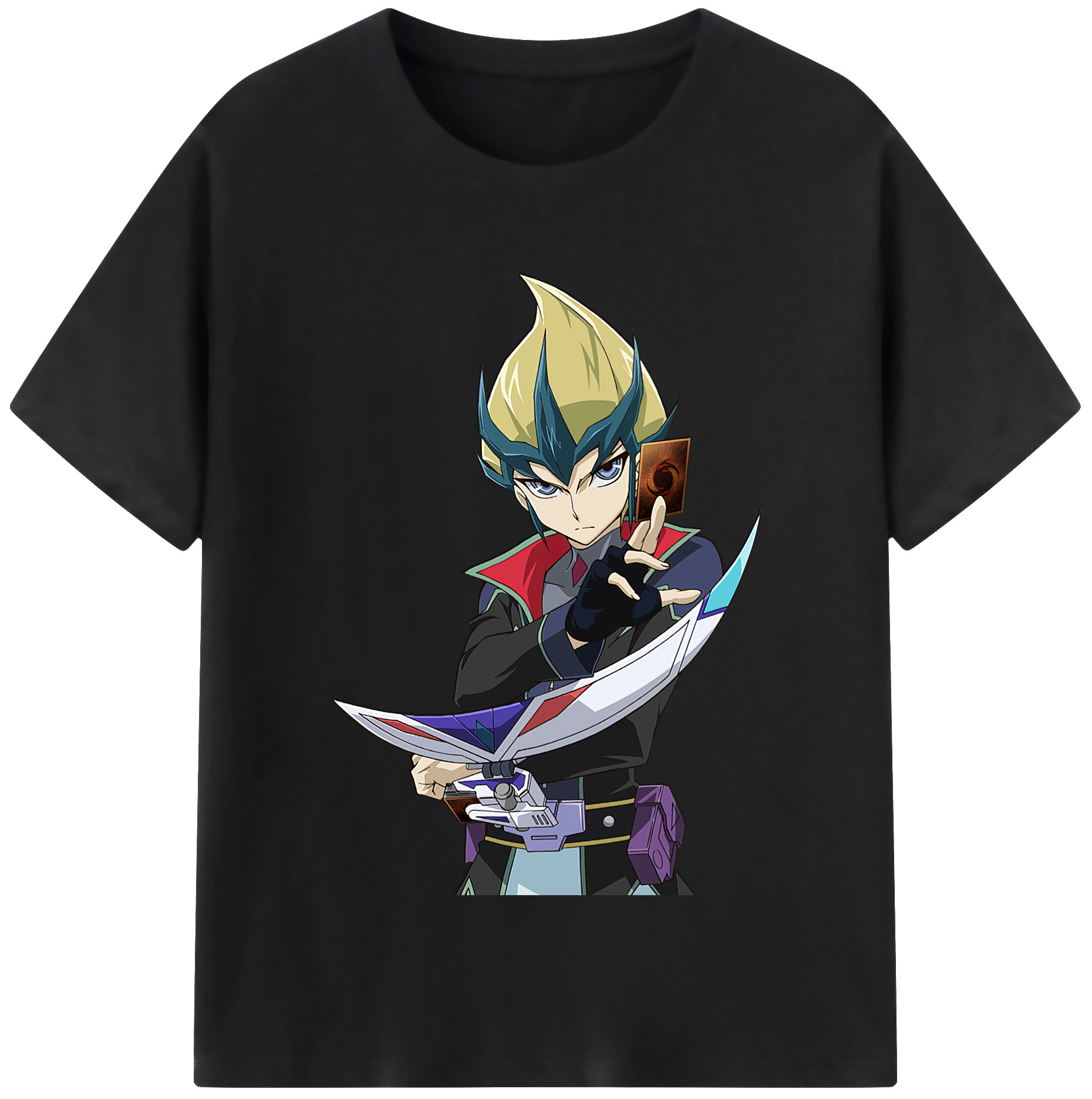 （画像用） 遊☆戯☆王 Yu-Gi-Oh! レディースカジュアルプリントTシャツ（綿100％）
