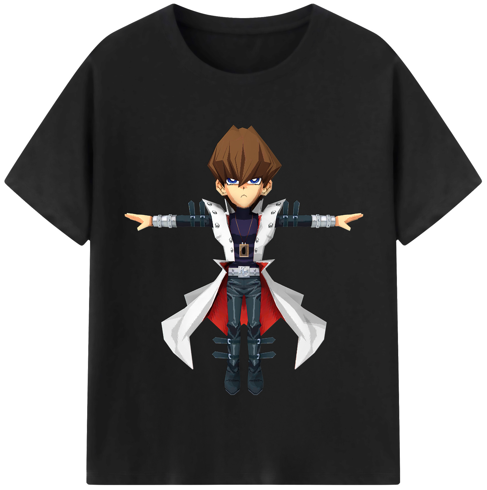 （画像用） 遊☆戯☆王 Yu-Gi-Oh! レディースカジュアルプリントTシャツ（綿100％）